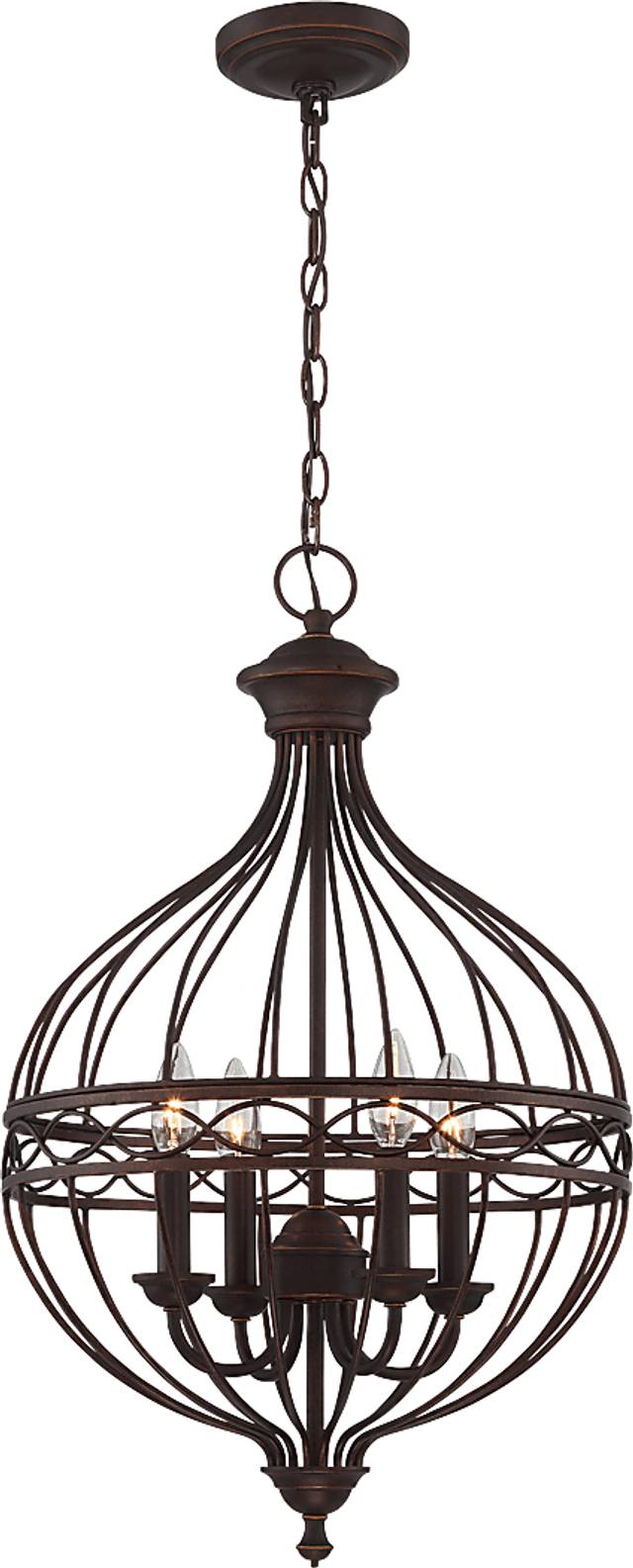 Empire Canyon Bronze Chandelier - Thumbnail - Image 1