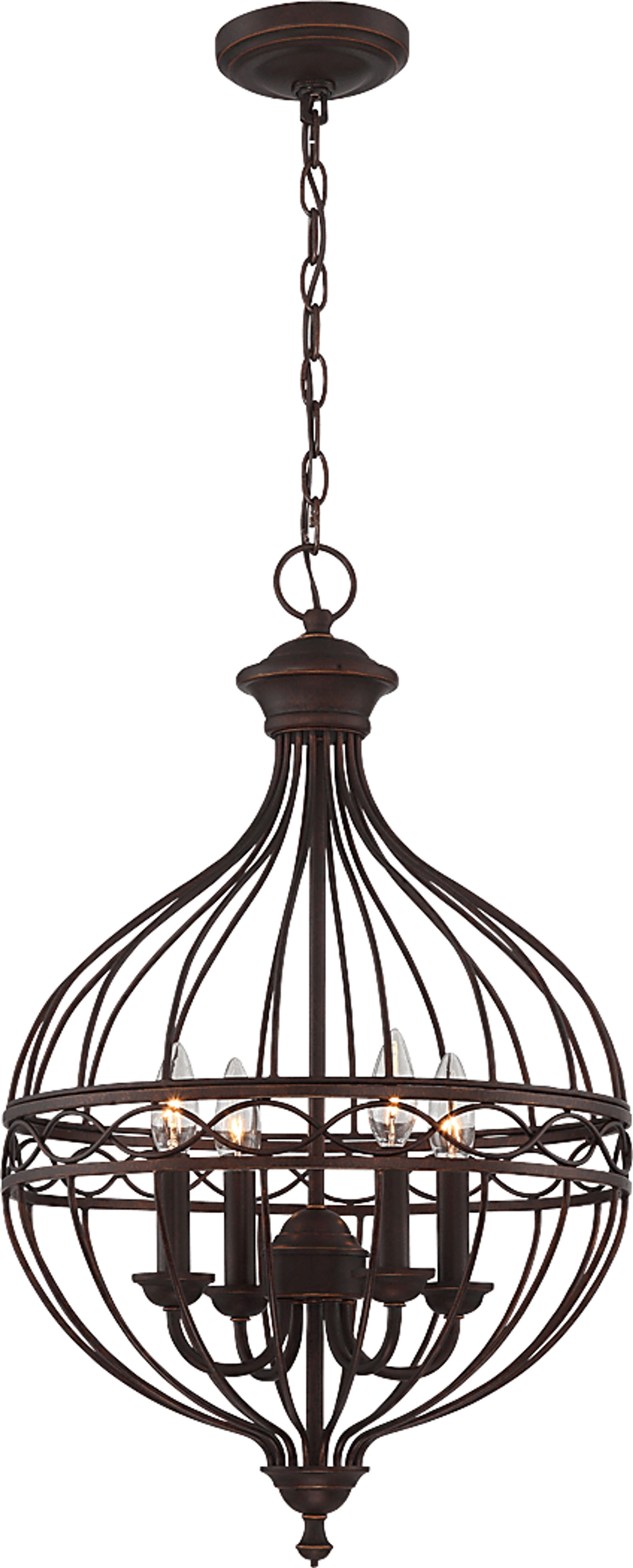 Empire Canyon Bronze Chandelier - Image 1
