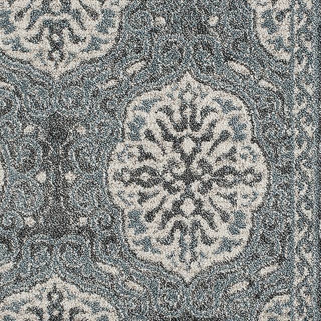 Emrawa Blue 7'9 x 9'9 Rug - Thumbnail - Image 4