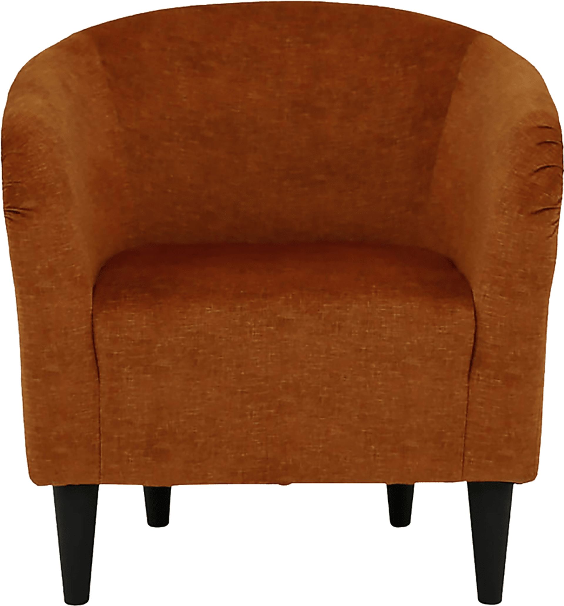 Emsabit Orange Accent Chair - Image 2