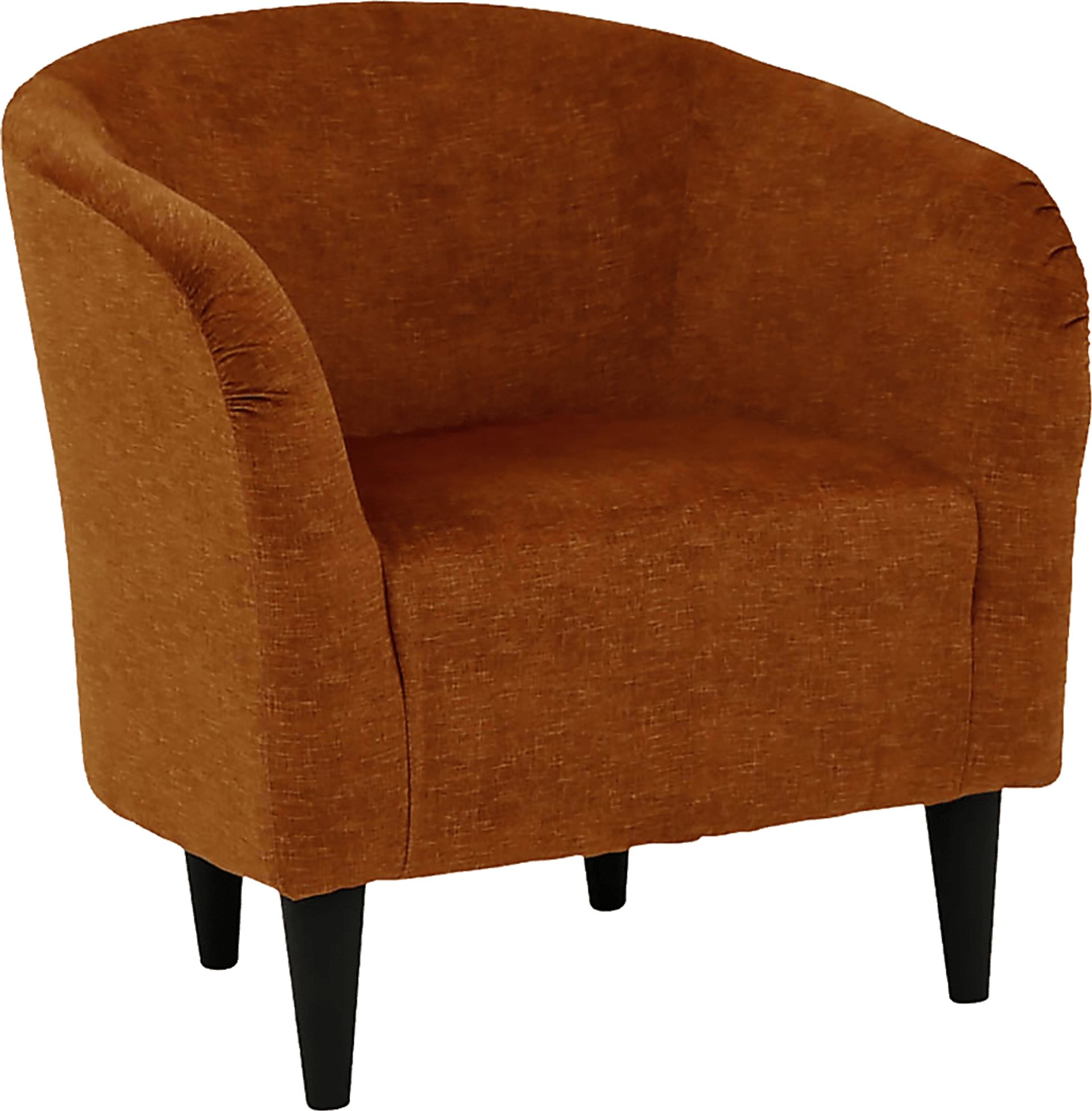 Emsabit Orange Accent Chair - Image 1