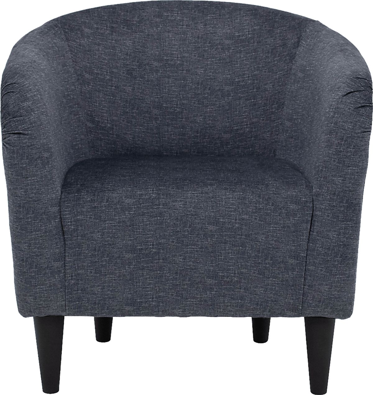 Emsabit Blue Polyester Fabric Accent Chair | Rooms to Go