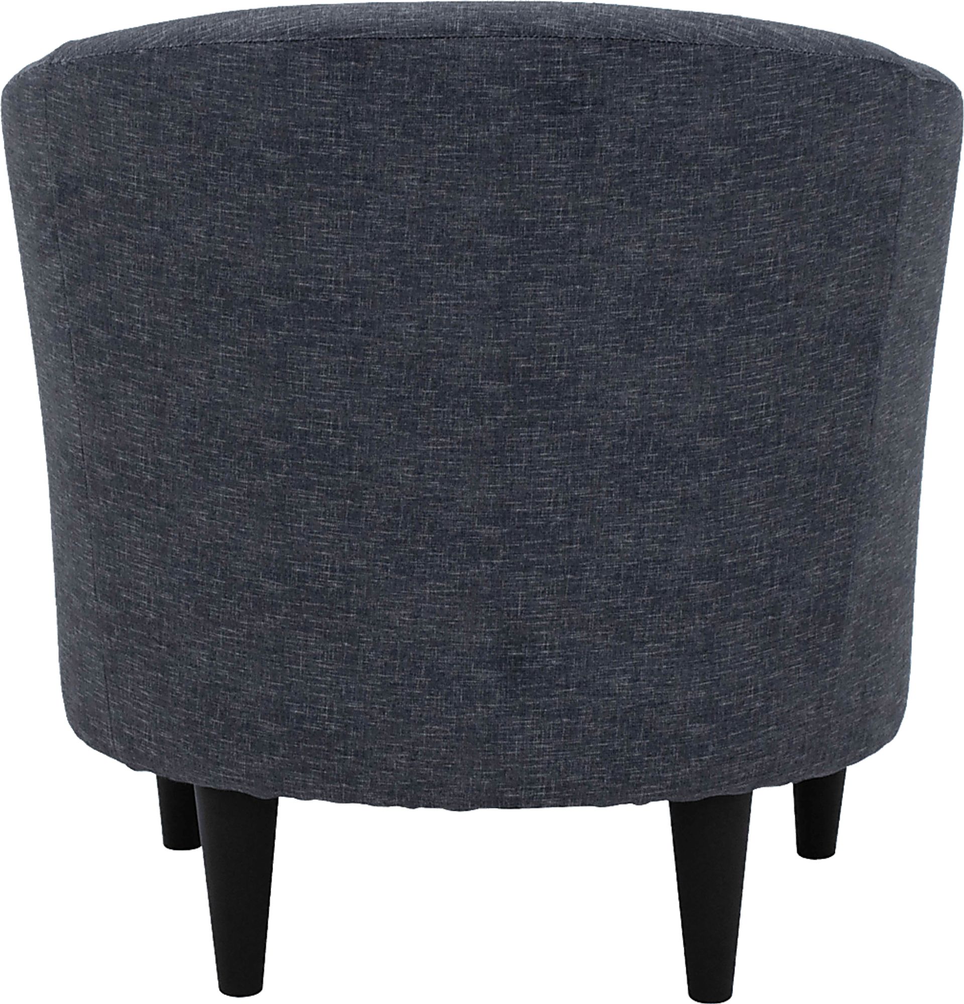 Emsabit Dark Blue Accent Chair - Image 3