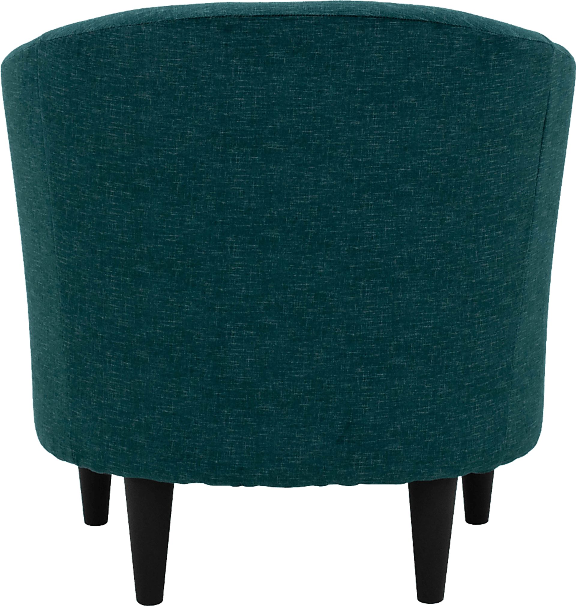 Emsabit Teal Accent Chair - Image 3