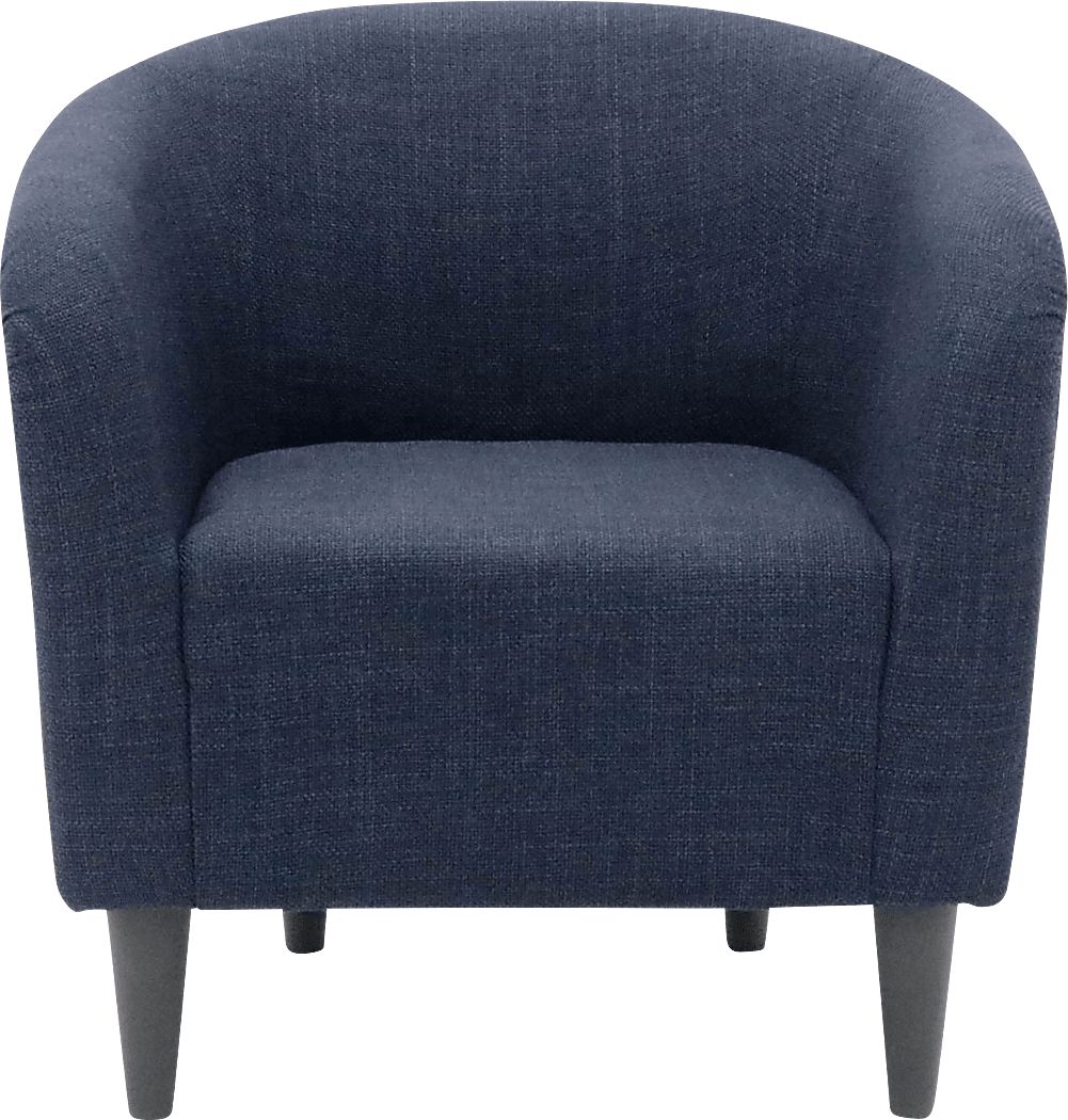 Emsabit Blue Accent Chair
