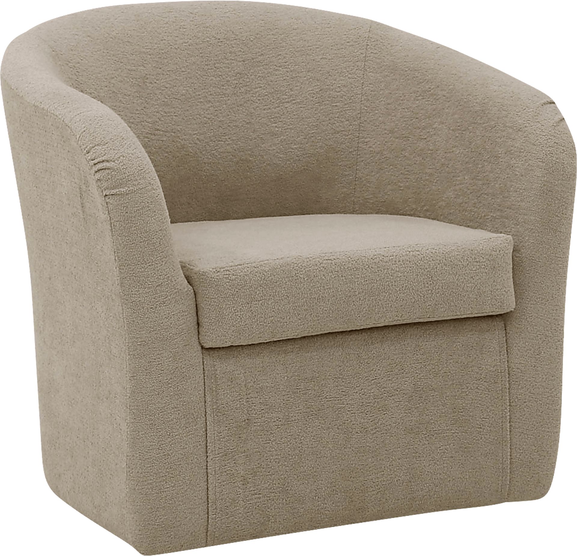 Emsabit I Beige Swivel Accent Chair - Image 2
