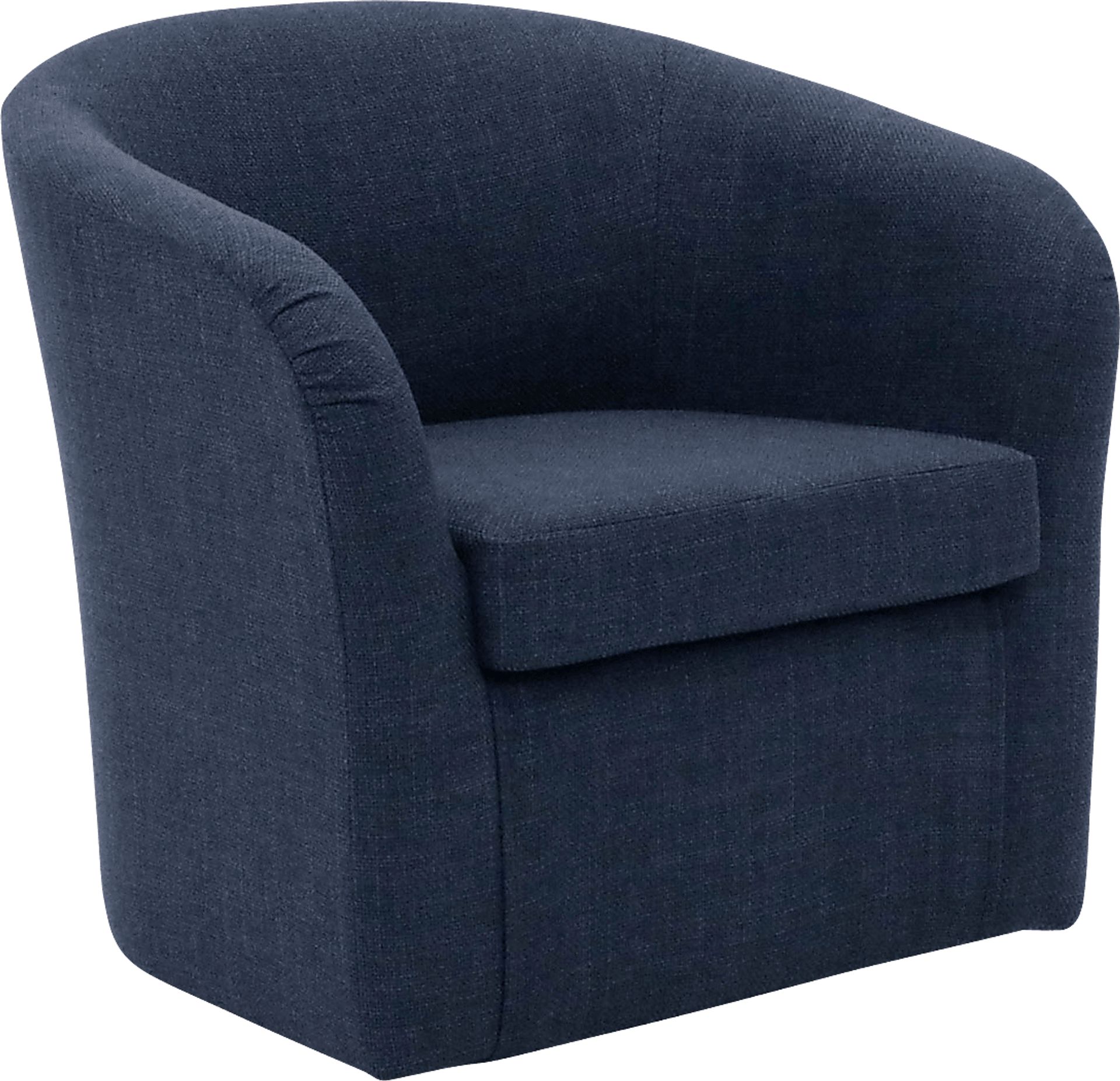Emsabit I Blue Swivel Accent Chair - Image 3