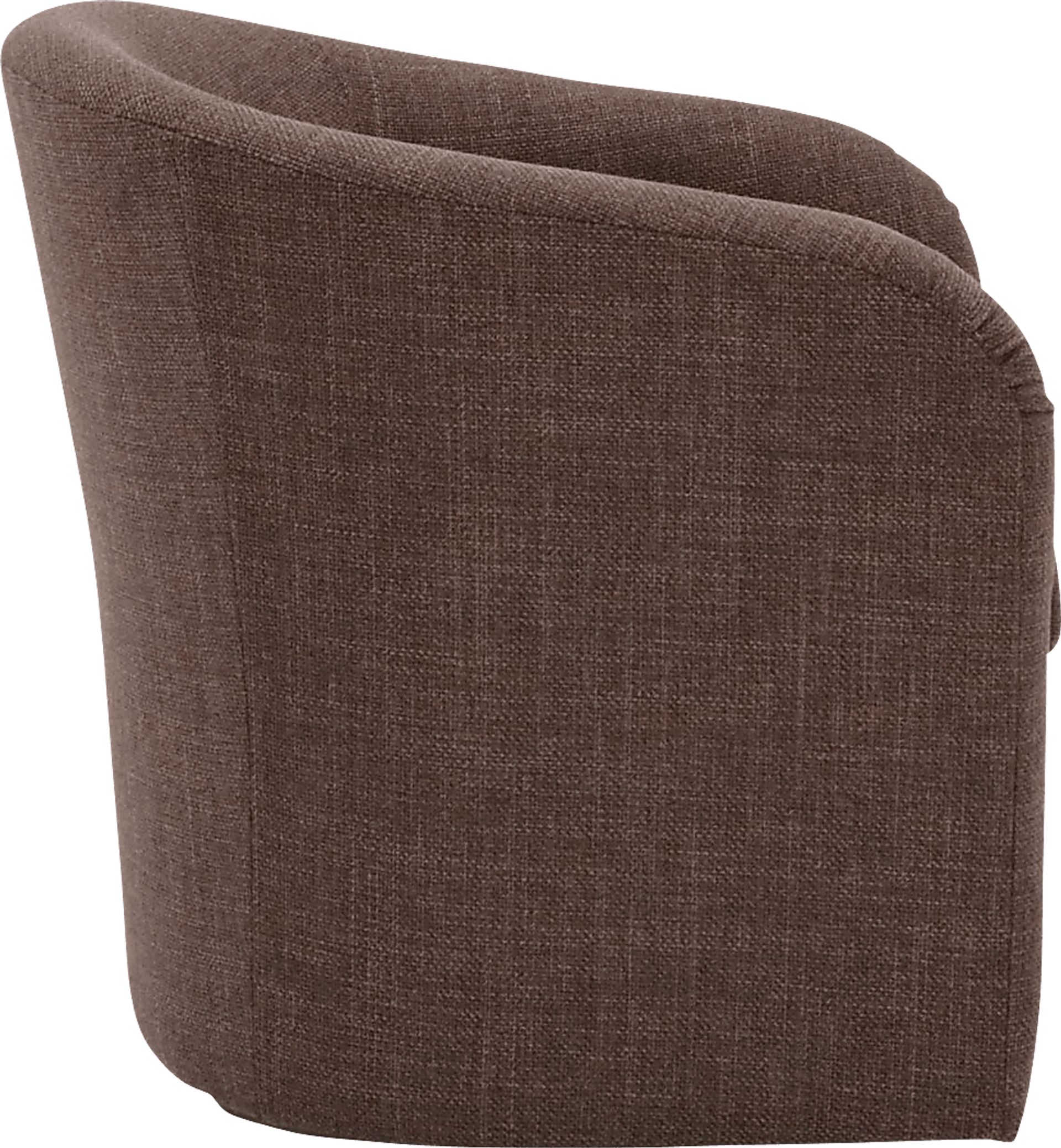 Emsabit I Brown Swivel Accent Chair - Image 2