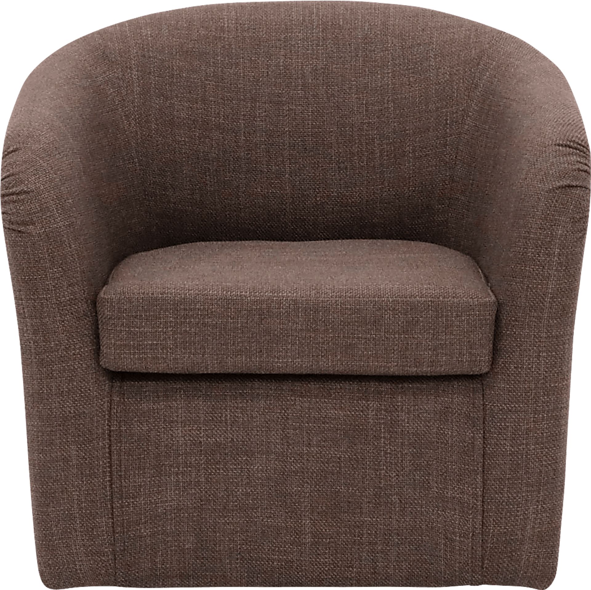 Emsabit I Brown Swivel Accent Chair - Image 1