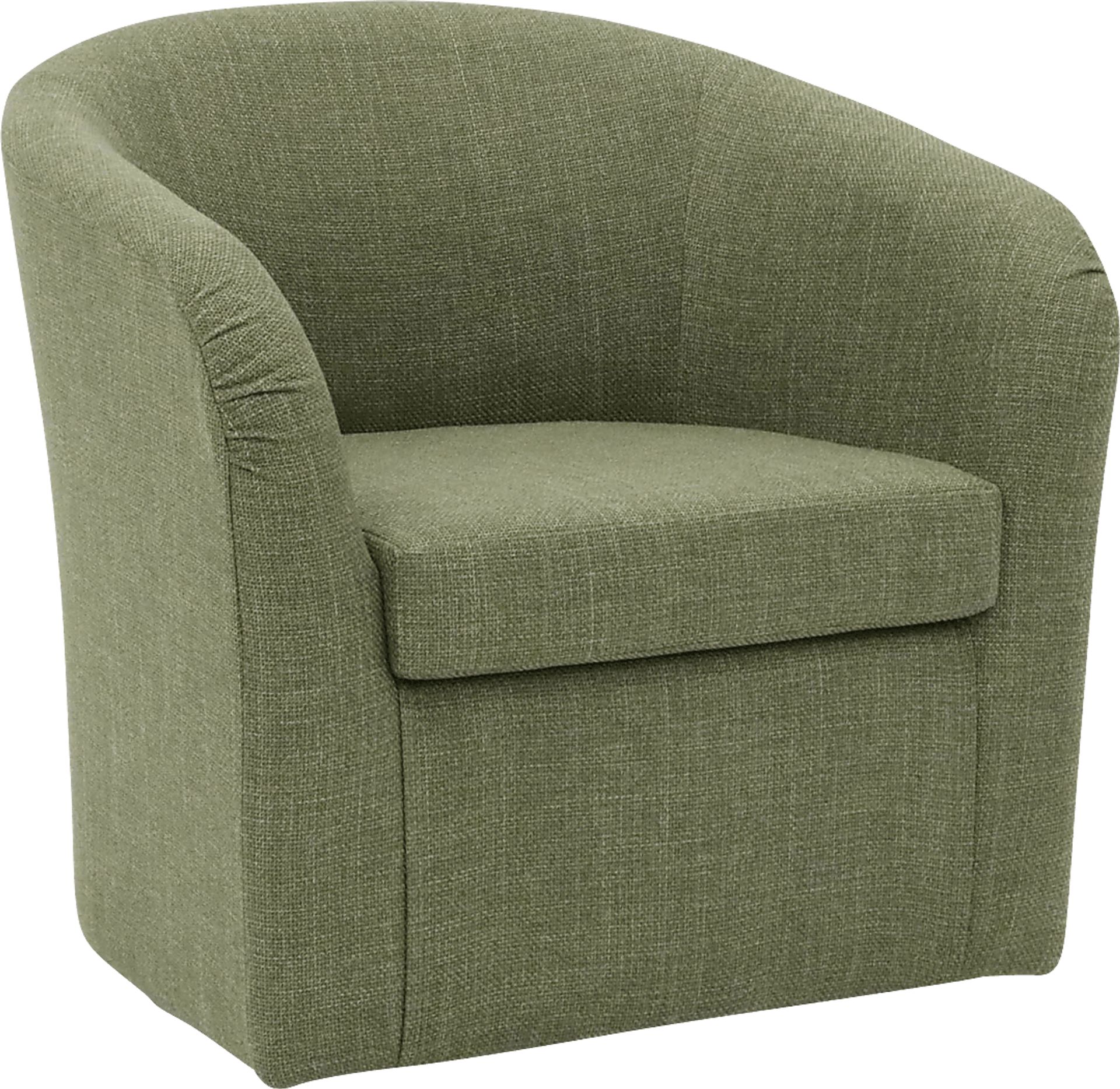 Emsabit I Green Swivel Accent Chair - Image 2