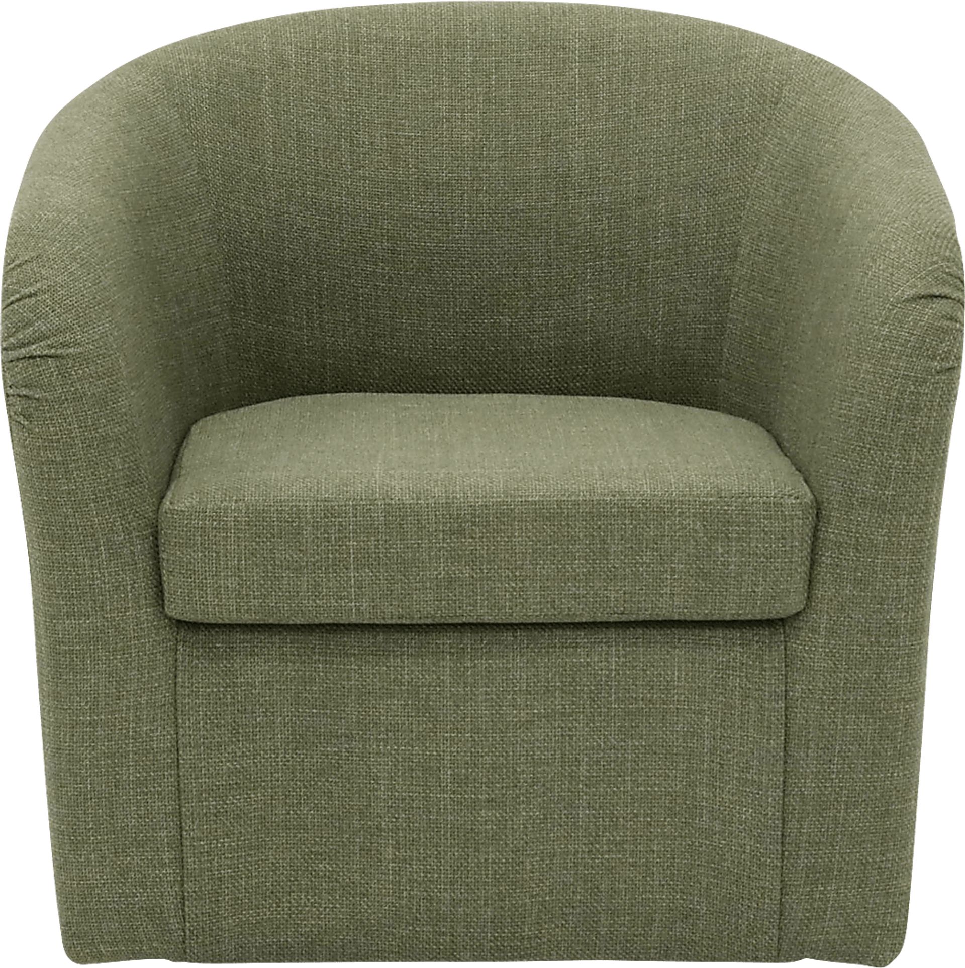 Emsabit I Green Swivel Accent Chair - Image 1