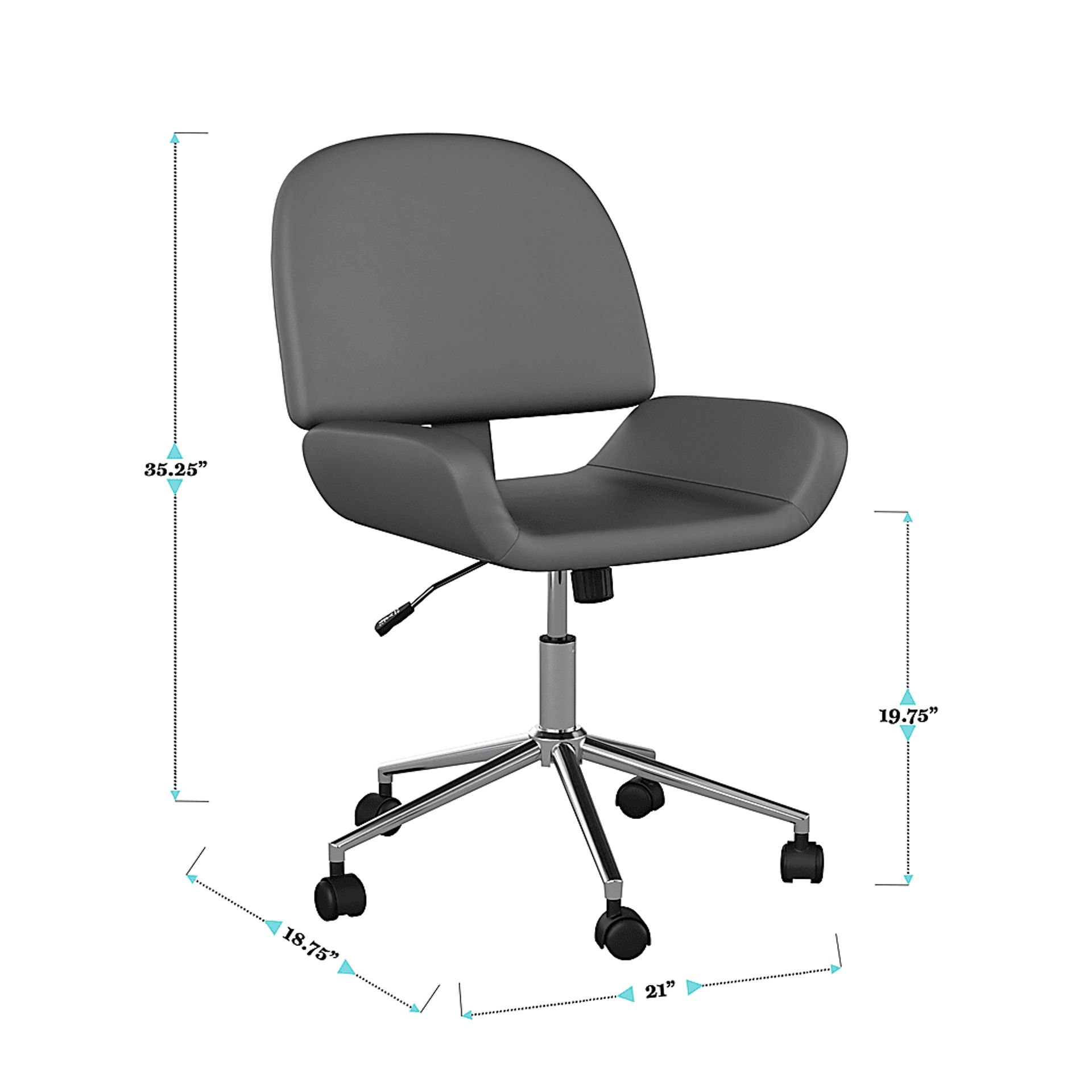 Emshoff Gray Office Chair - Image 11