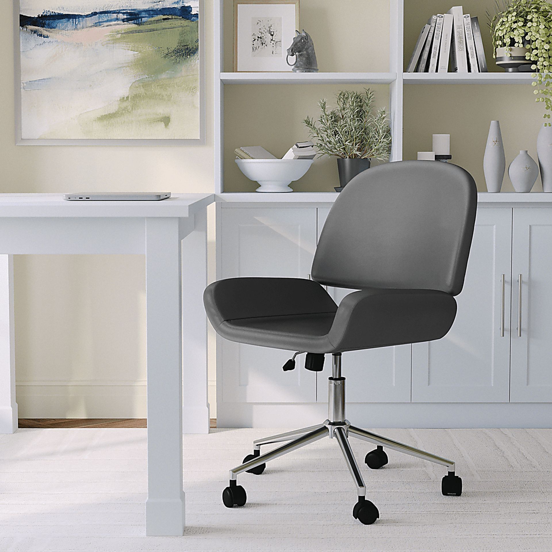 Emshoff Gray Office Chair - Image 3