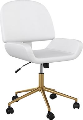 Emshoff White Office Chair