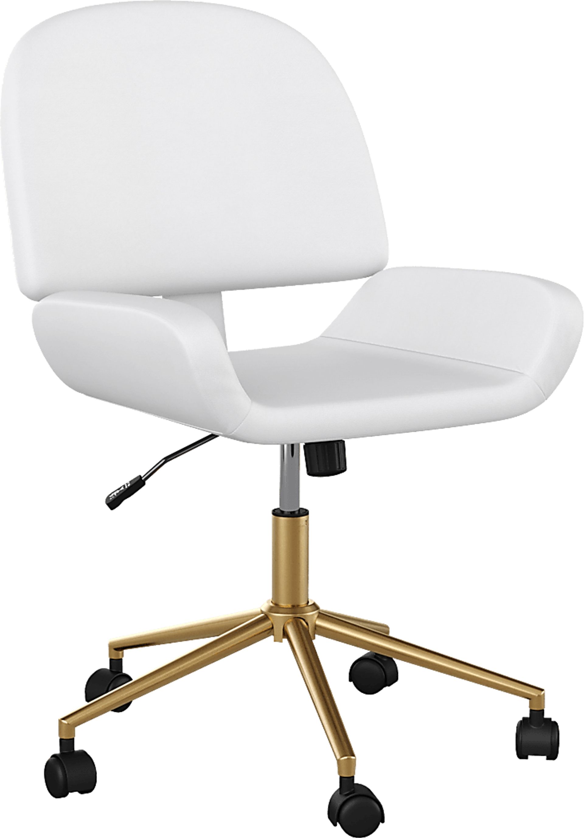 Emshoff White Office Chair - Image 1