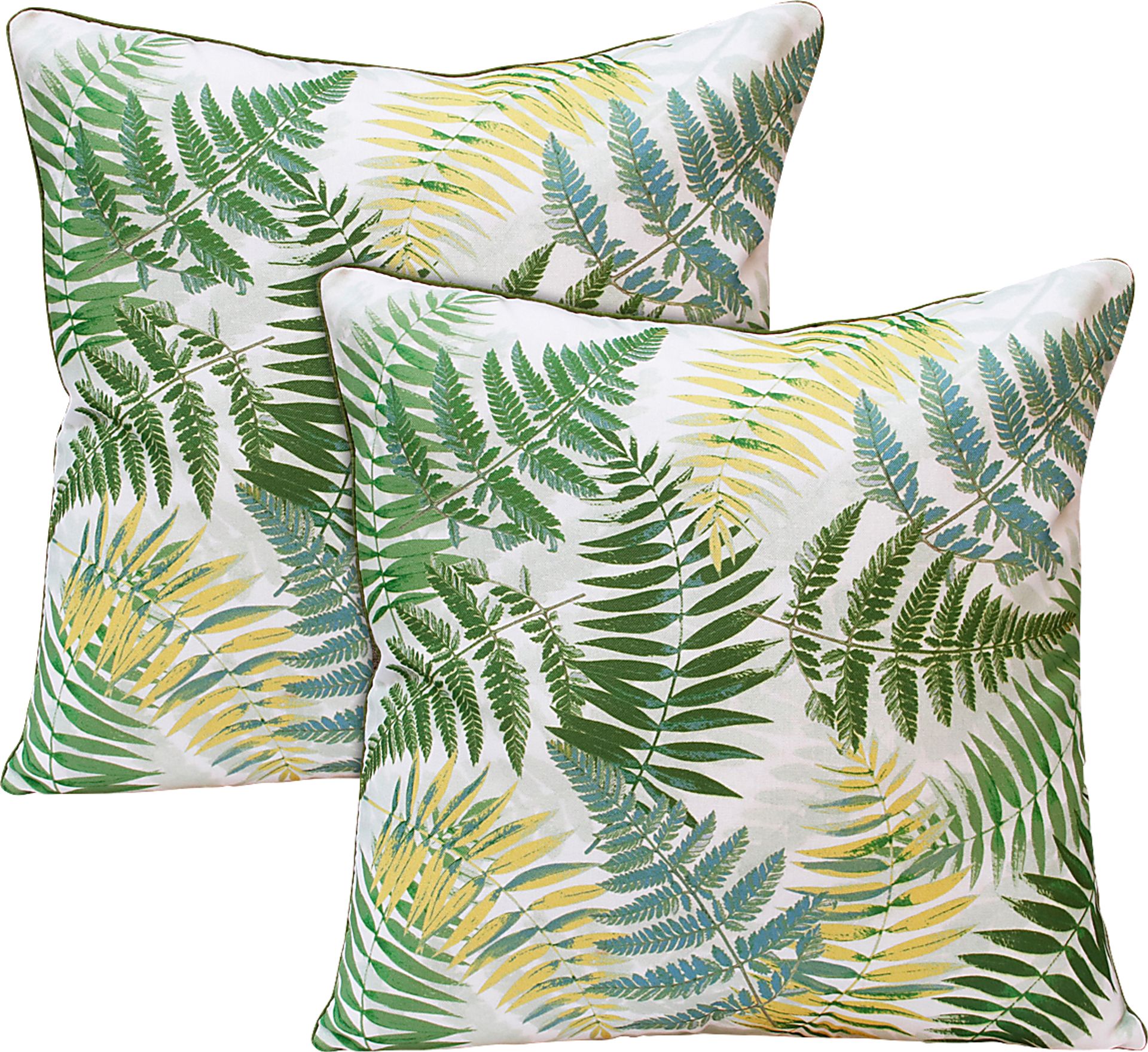 Emsly Green Pillow, Set of 2 - Image 1