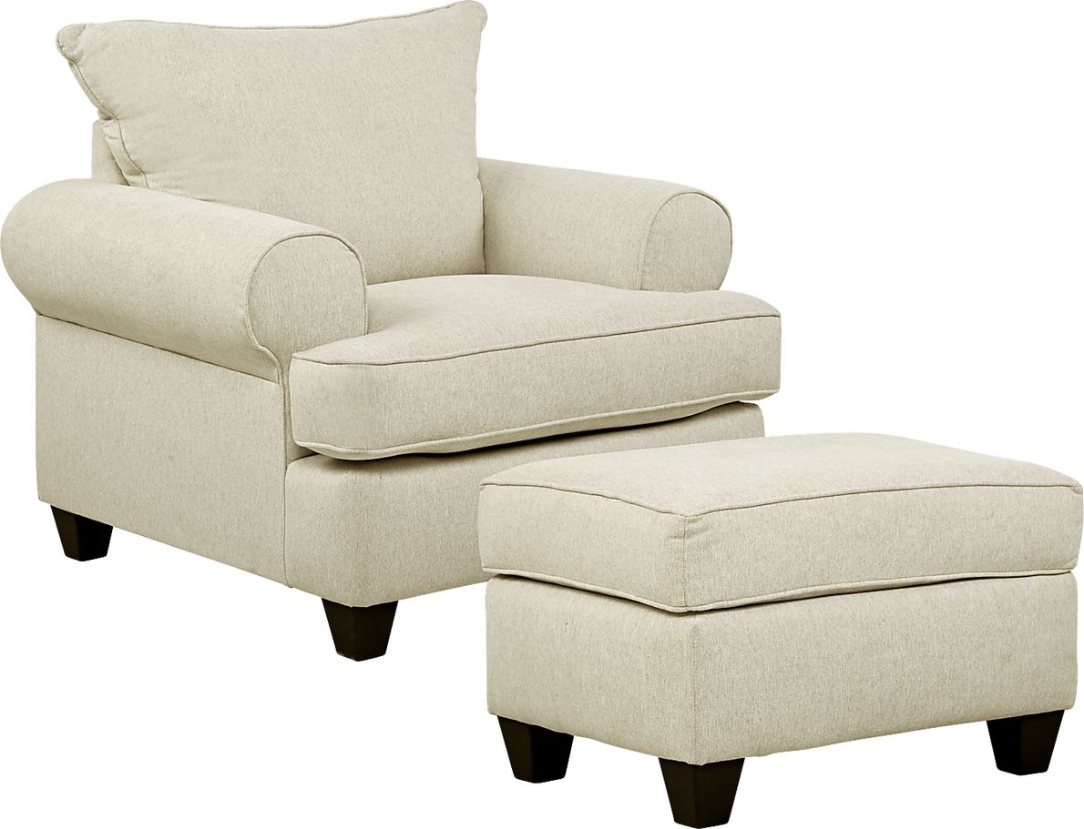 Rooms to go chair and online ottoman