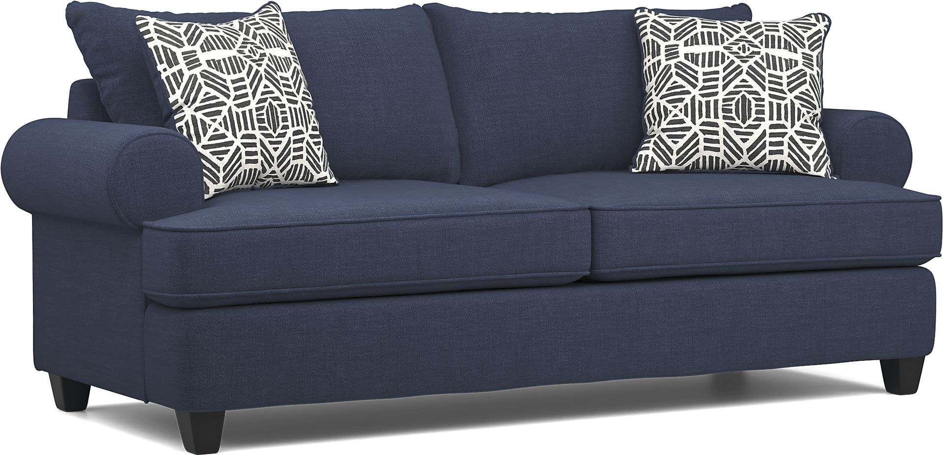Emsworth Navy Gel Foam Sleeper - Image 2