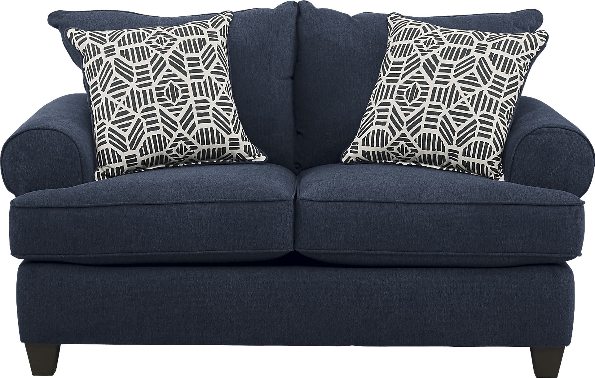 Emsworth Navy Loveseat - Image 1