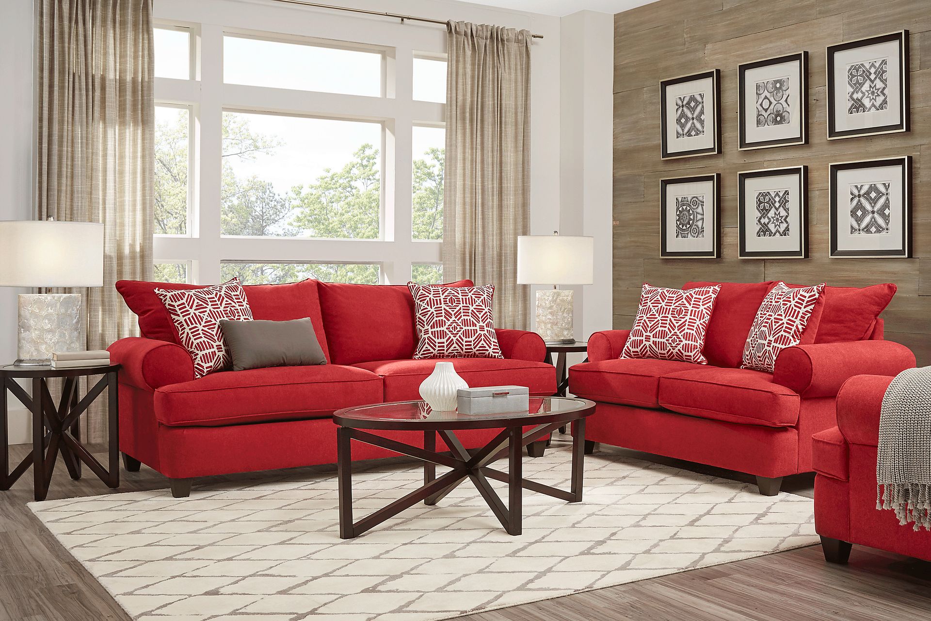 Emsworth Scarlet Gel Foam Sleeper - Image 2
