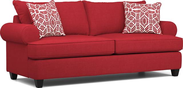 Emsworth Scarlet Gel Foam Sleeper - Thumbnail - Image 3