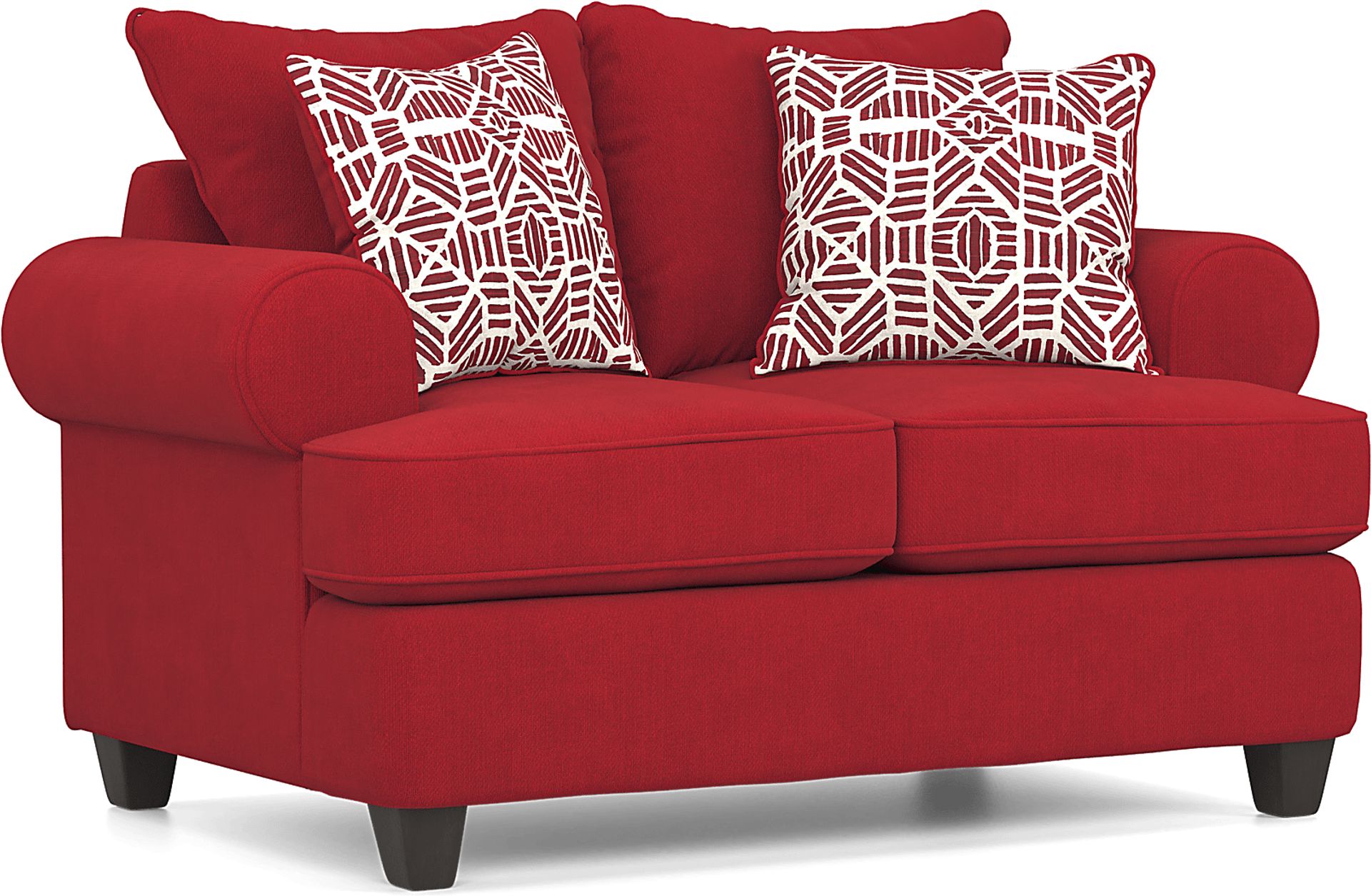 Emsworth Scarlet 2 Pc Living Room with Sleeper Sofa - Image 7