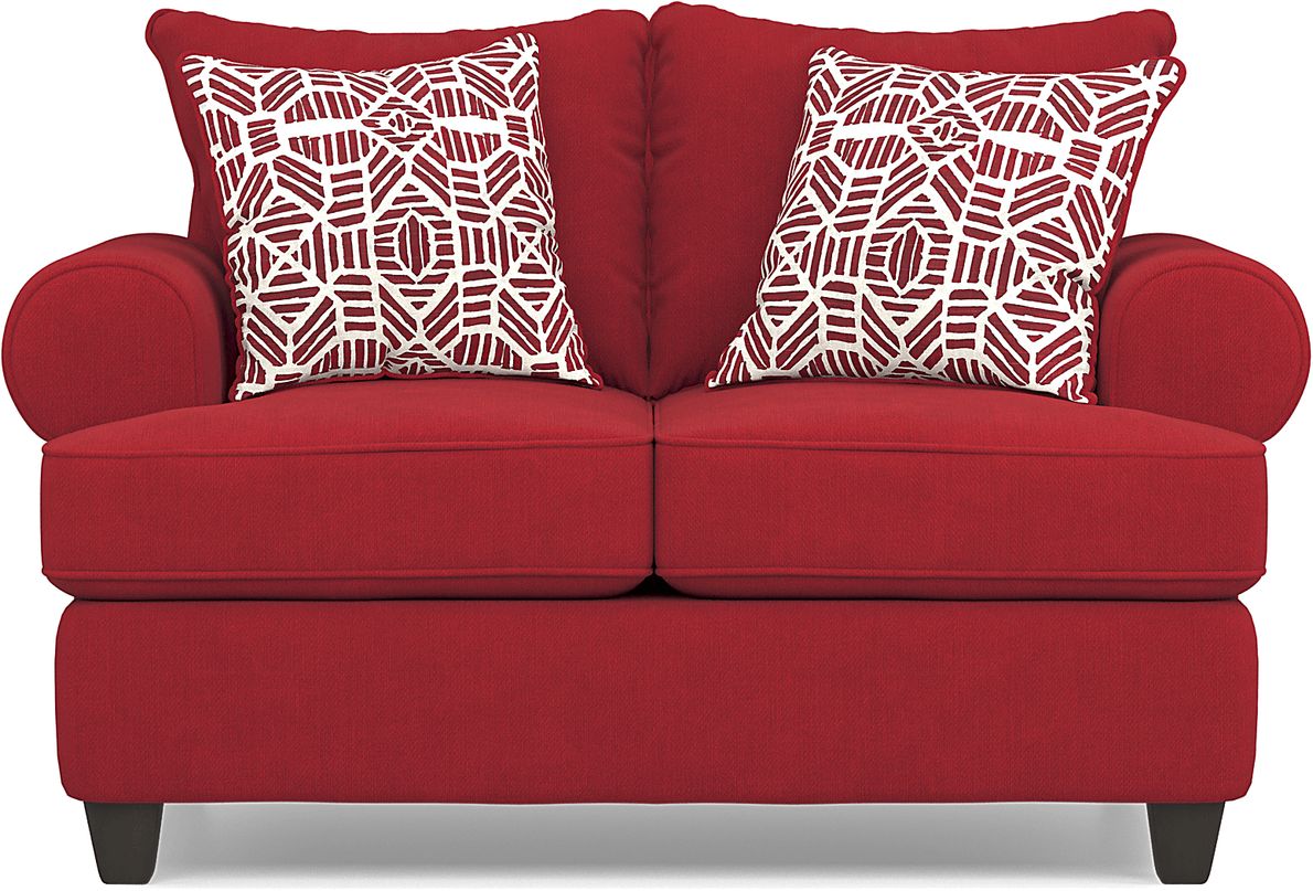 Emsworth Scarlet 5 Pc Living Room Rooms To Go