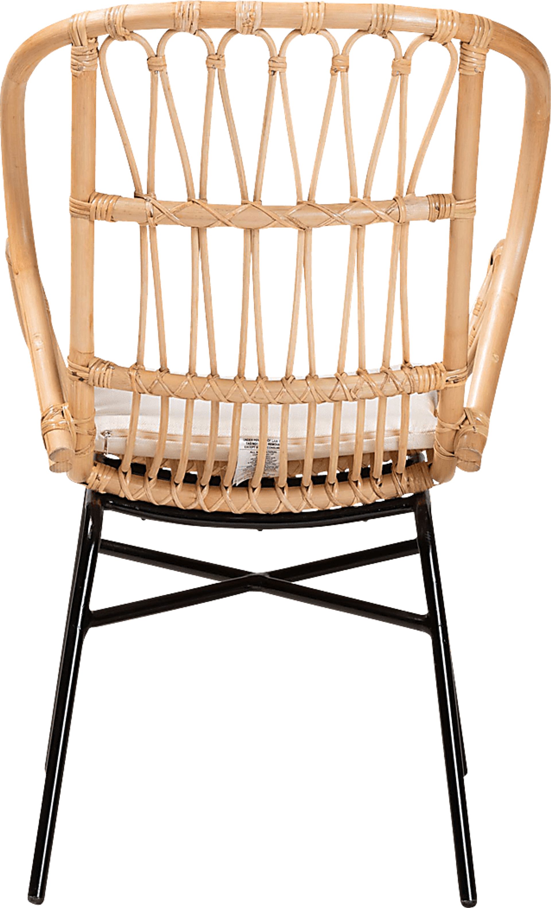 Enadia Brown Arm Chair - Image 5