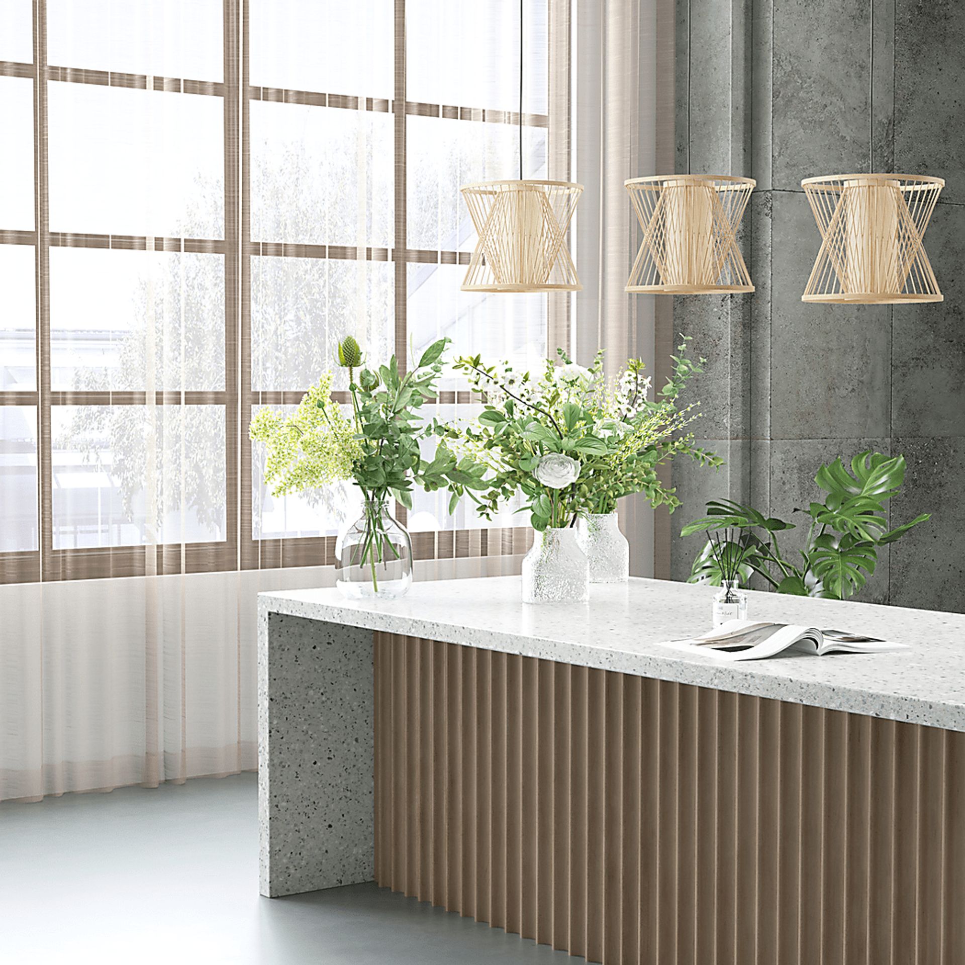 Encanto Bend Natural Pendant - Image 10