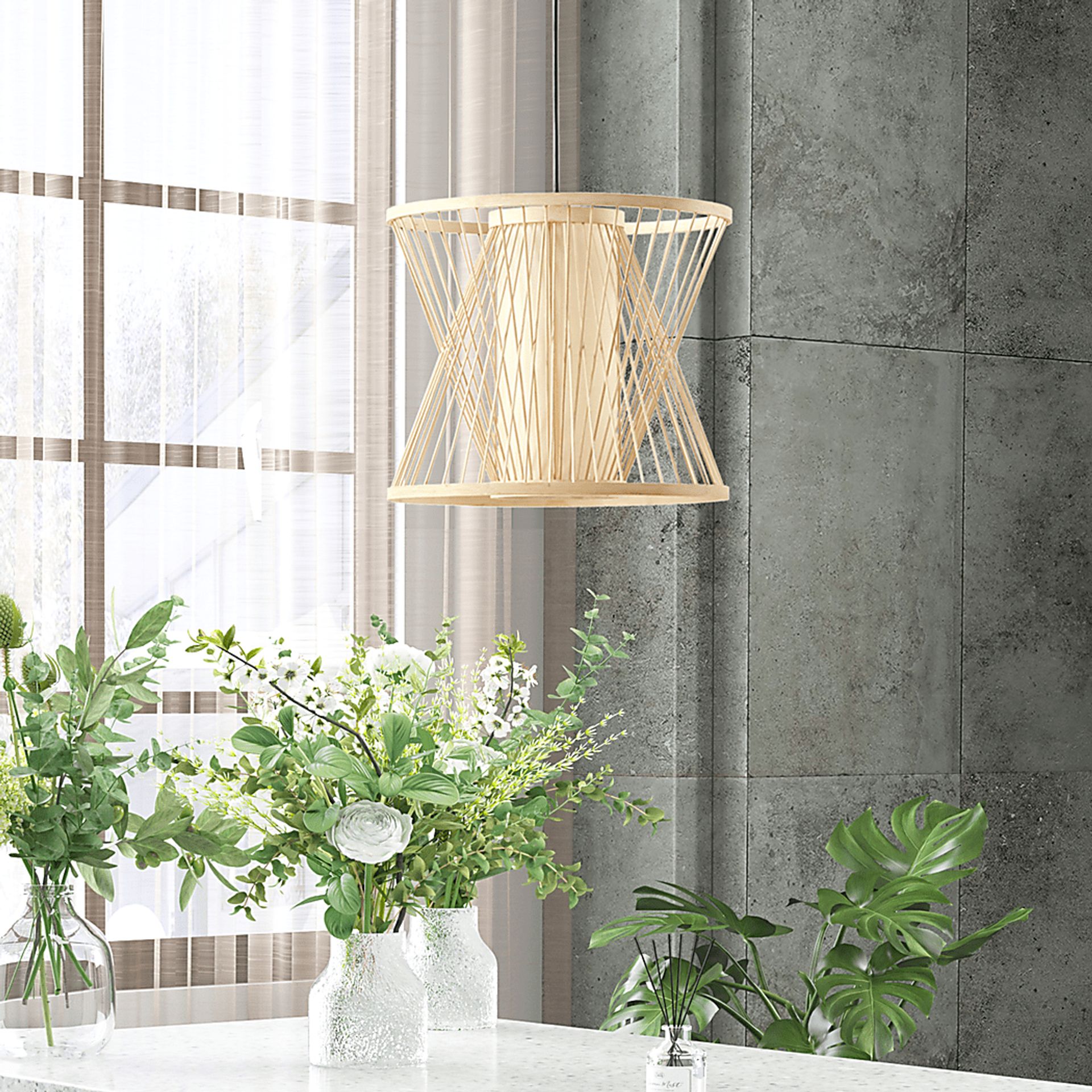 Encanto Bend Natural Pendant - Image 2