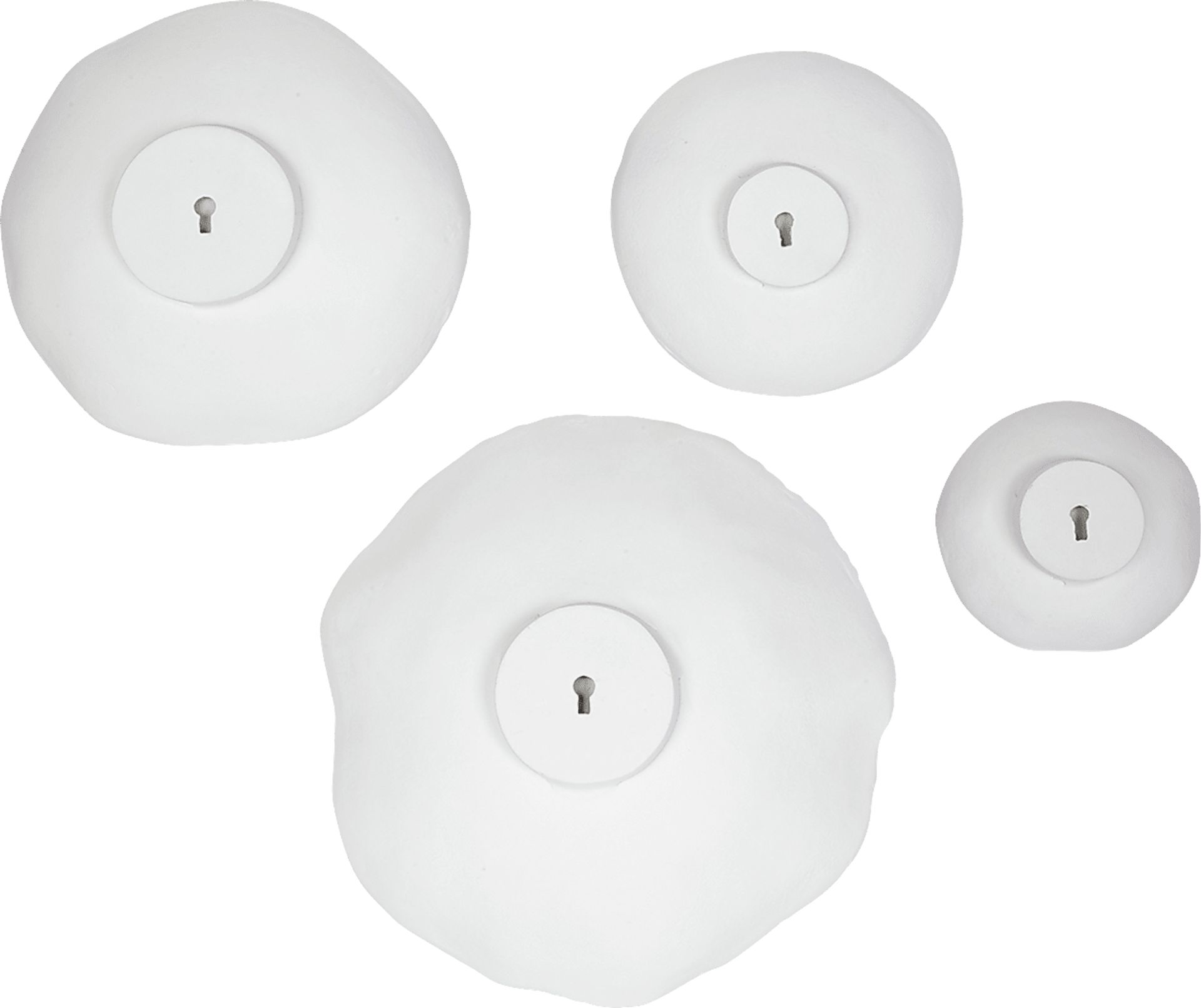Encas White Wall Decor, Set of 3 - Image 4