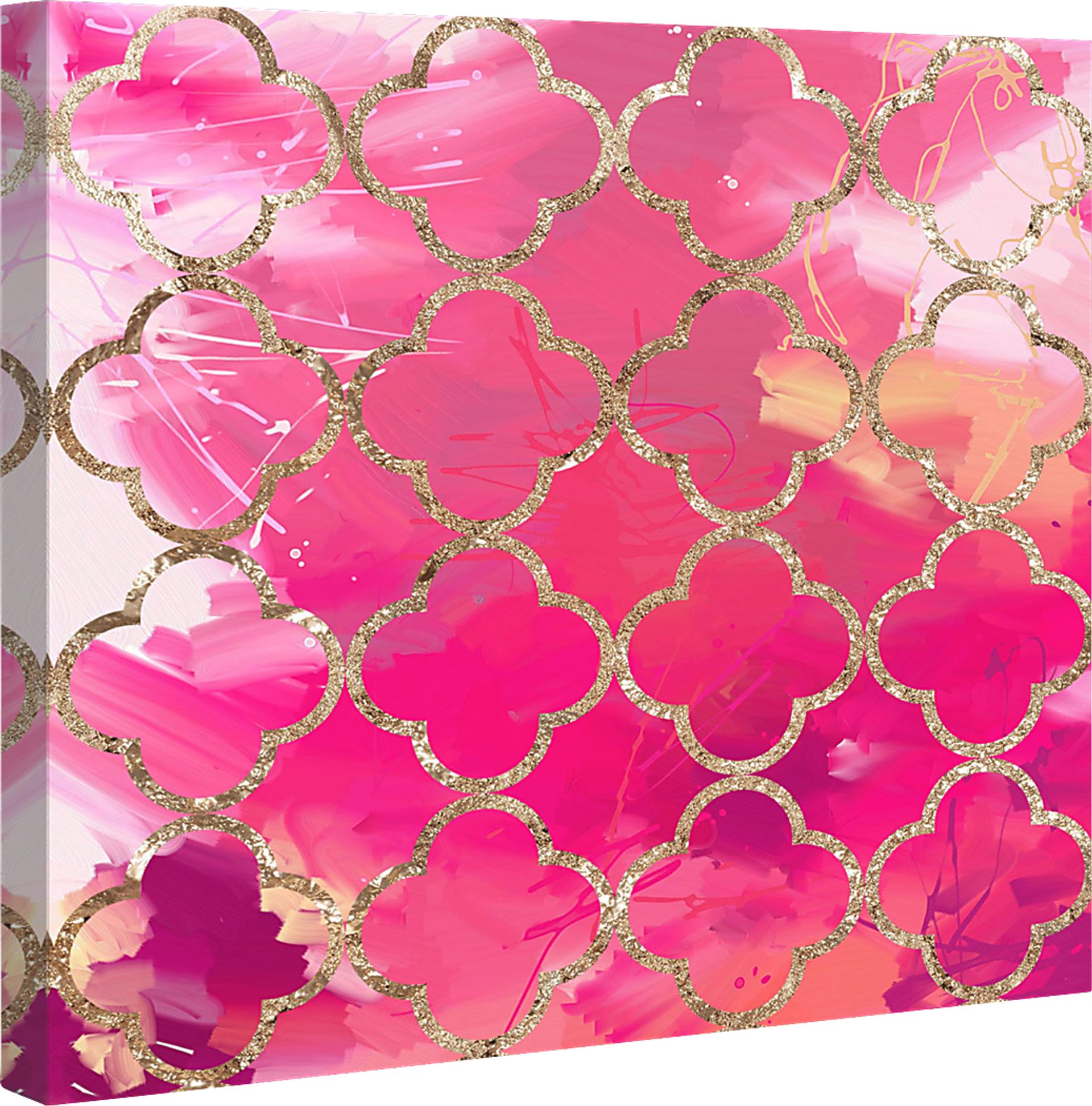 Enchanting View Pink Artwork - Image 2