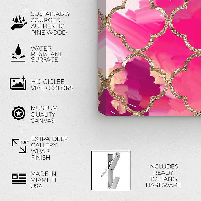 Enchanting View Pink Artwork - Thumbnail - Image 3