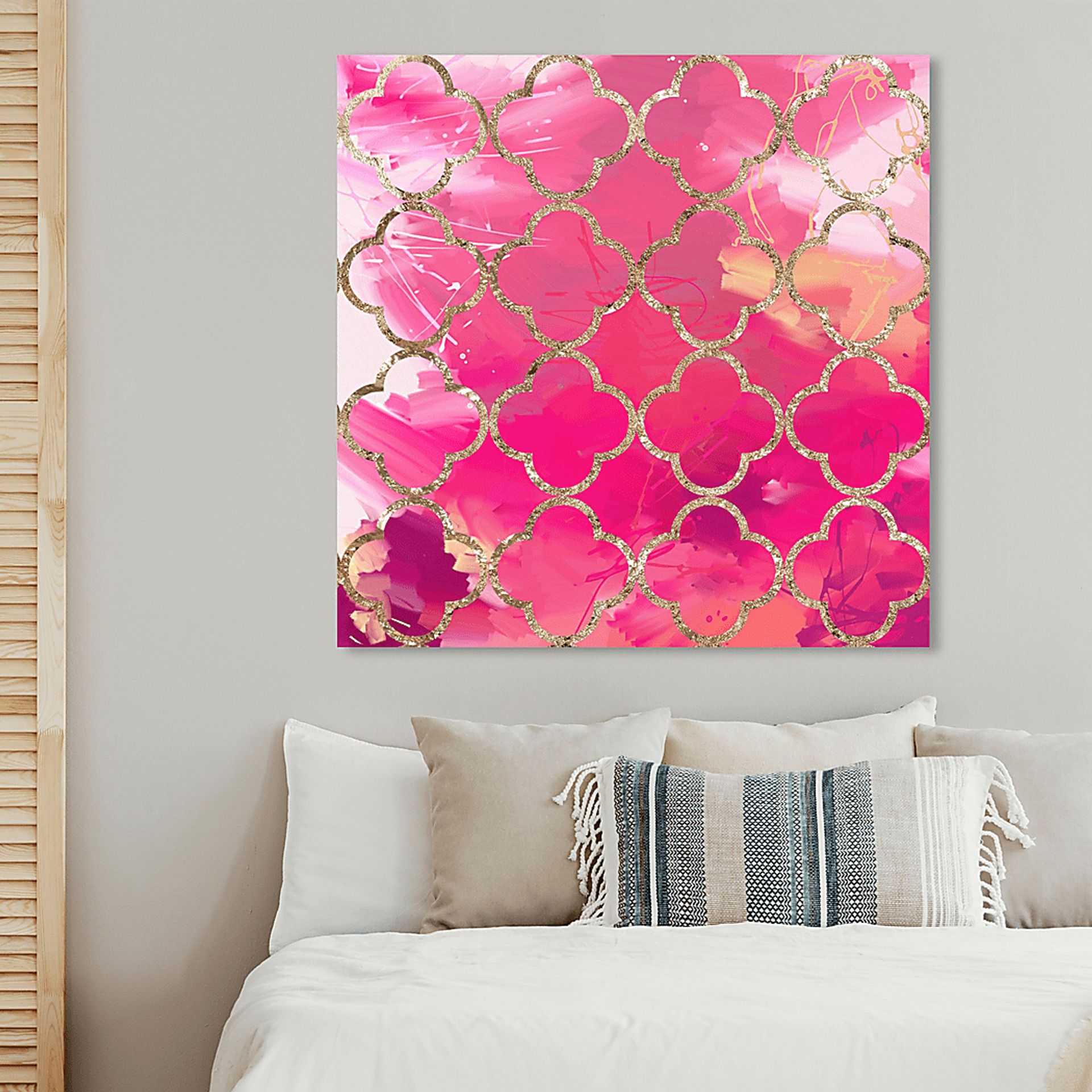 Enchanting View Pink Artwork - Image 4