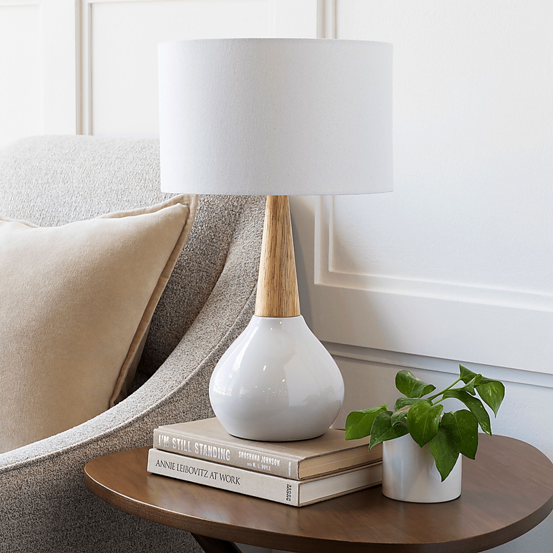 Encina Street White Lamp - Image 11