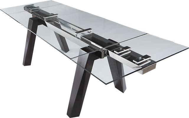 Encino Espresso Rectangle Dining Table - Thumbnail - Image 4