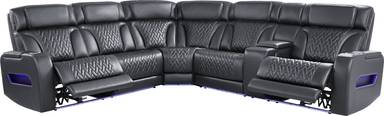 3 pc right console power sectional