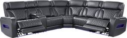 3 pc left console power sectional