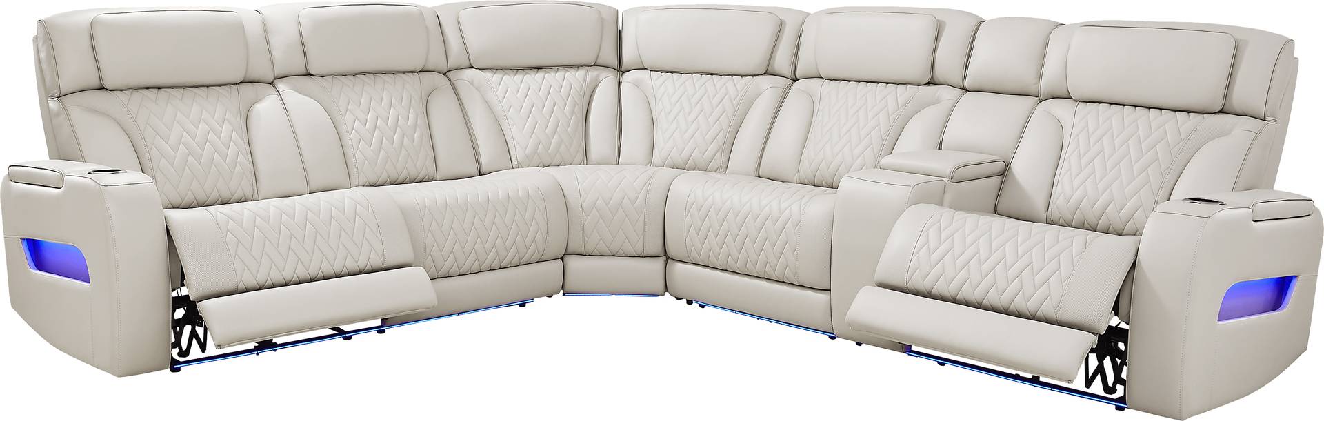 3 pc right console power sectional