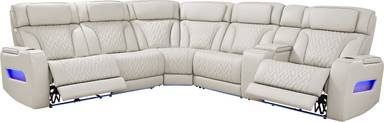3 pc right console power sectional