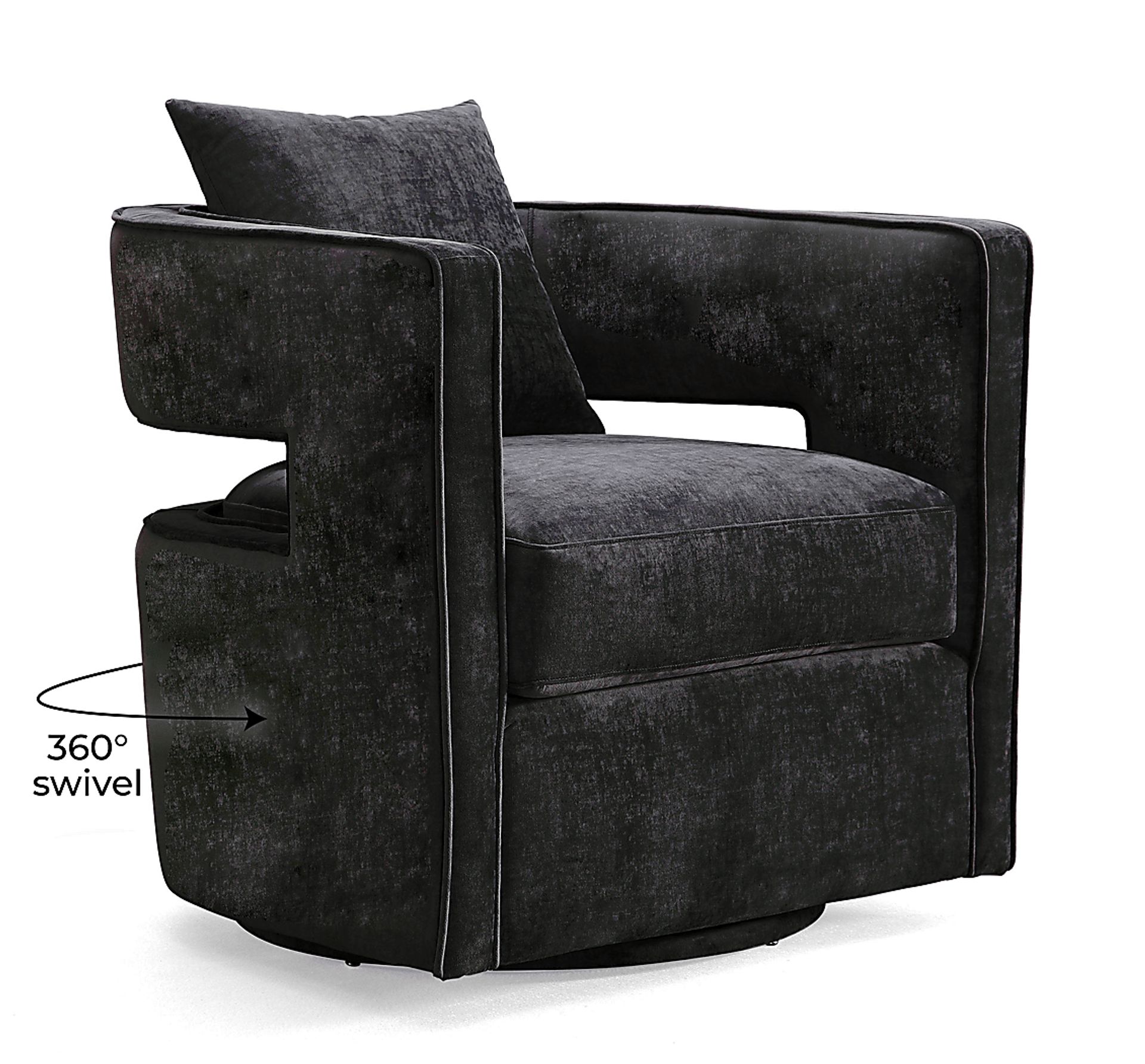 Endalyn Black Accent Chair - Image 8
