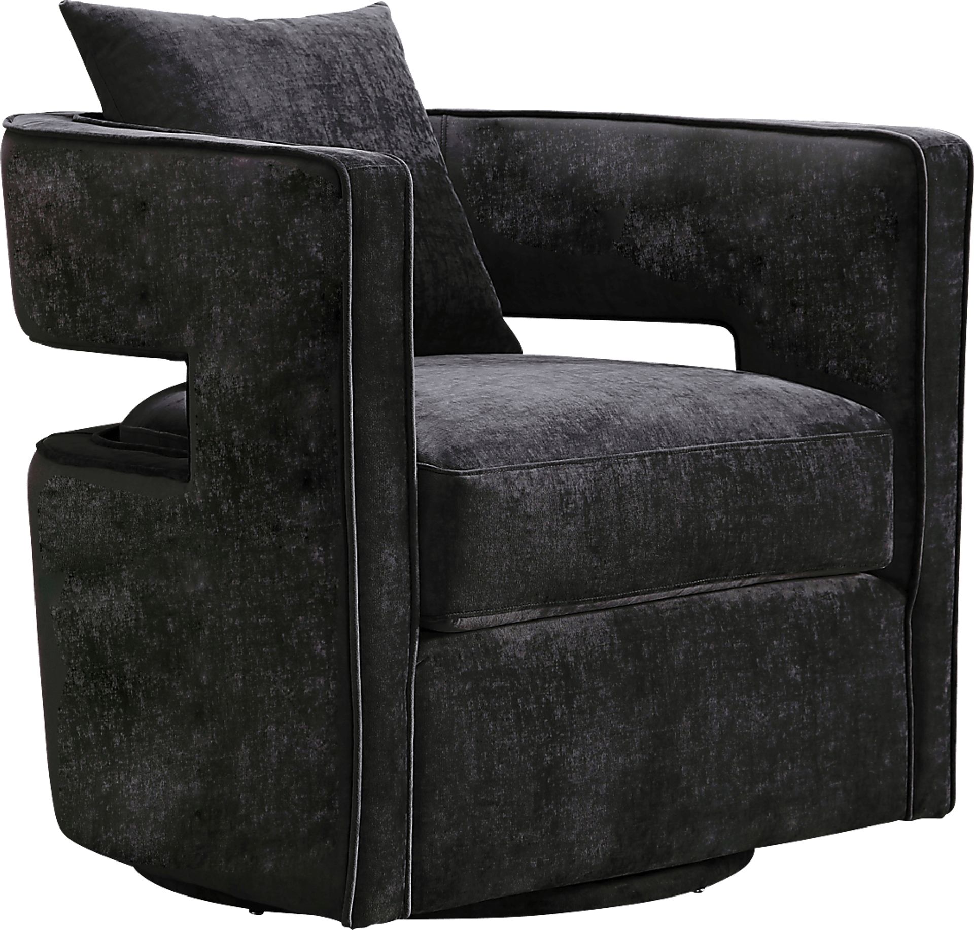 Endalyn Black Accent Chair - Image 1