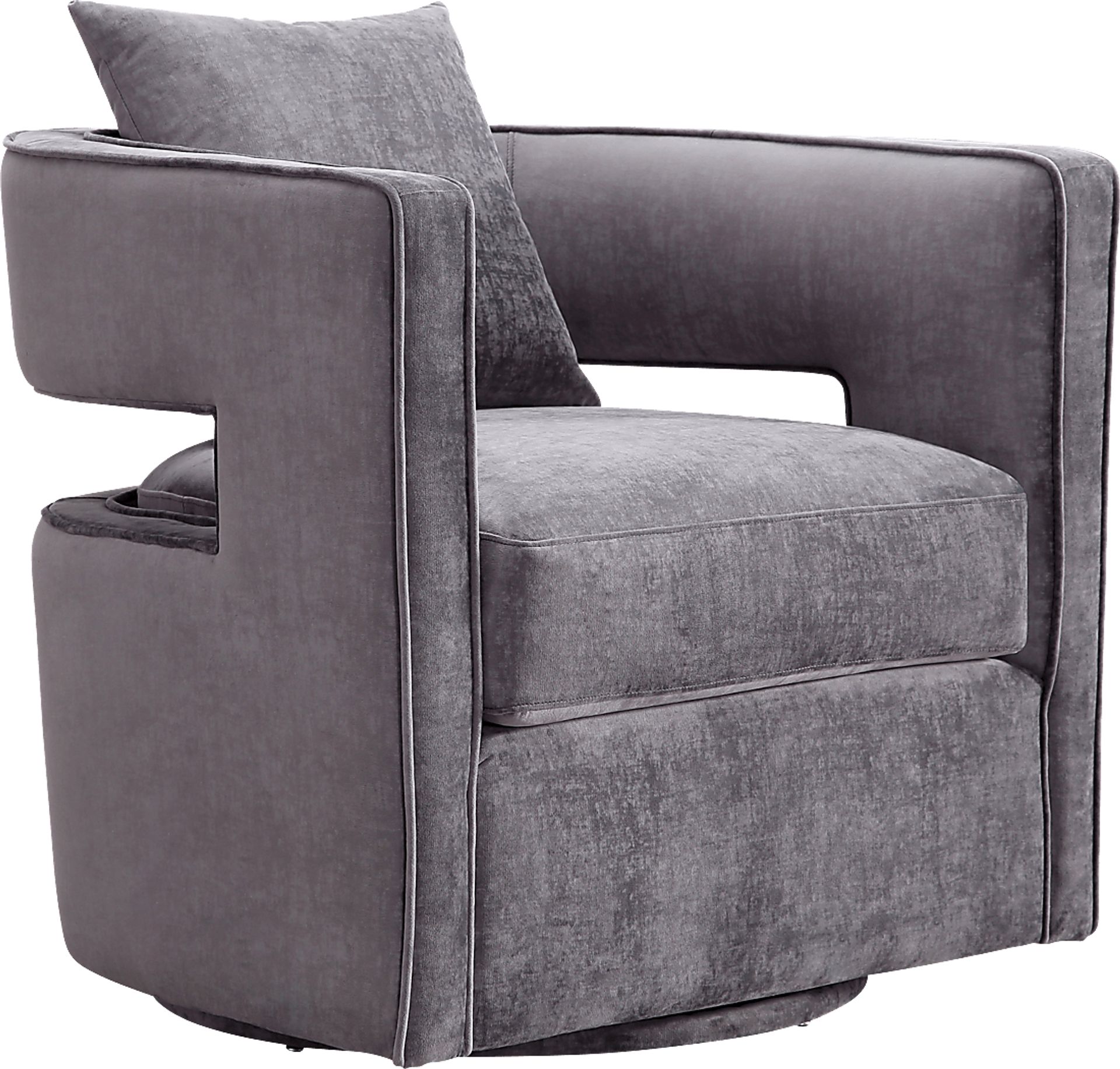 Endalyn Gray Accent Chair - Image 1