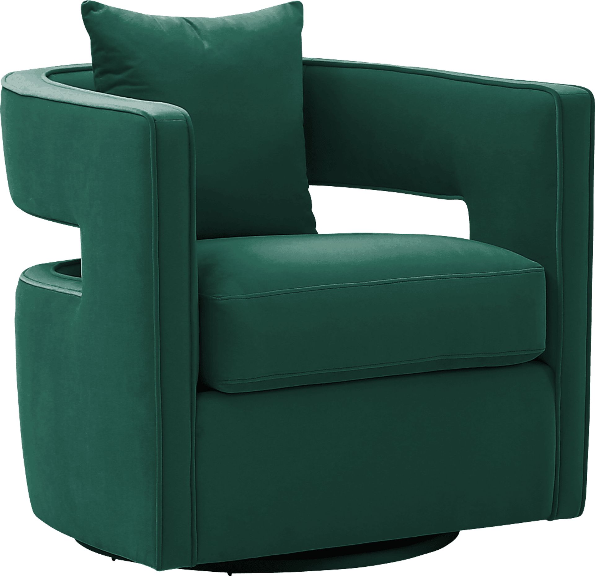 Endalyn Green Accent Chair - Image 1