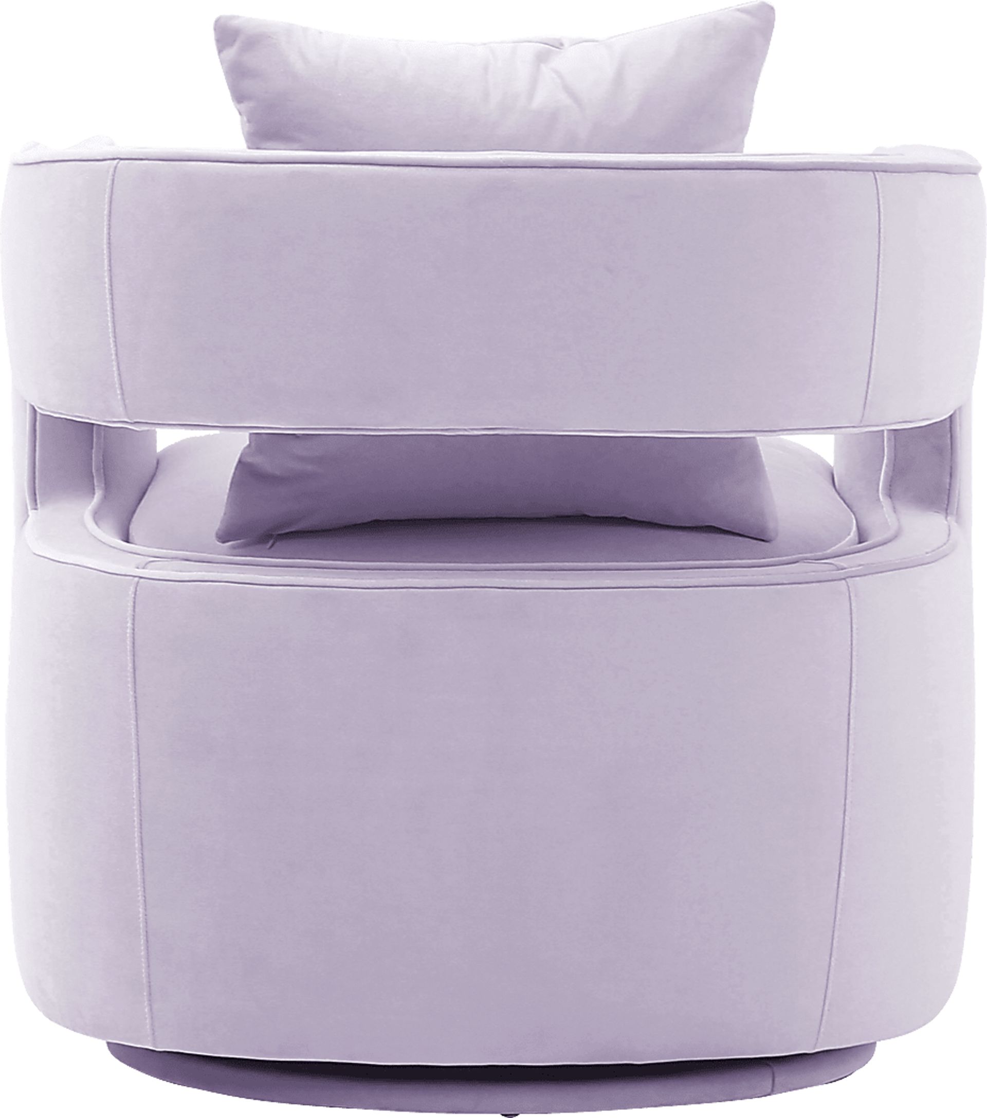 Endalyn Lavender Swivel Accent Chair - Image 4