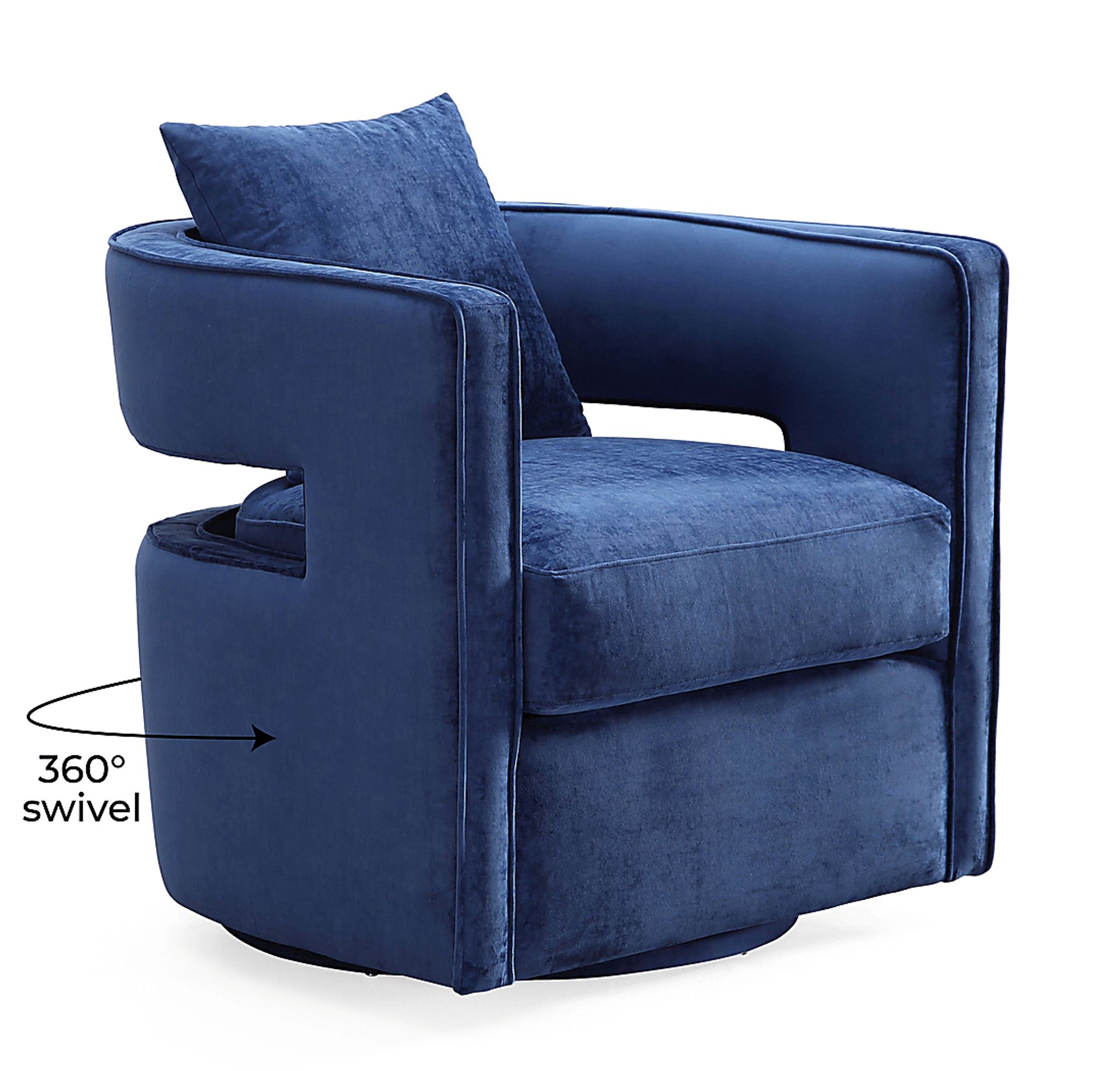 Endalyn Navy Accent Chair - Image 7