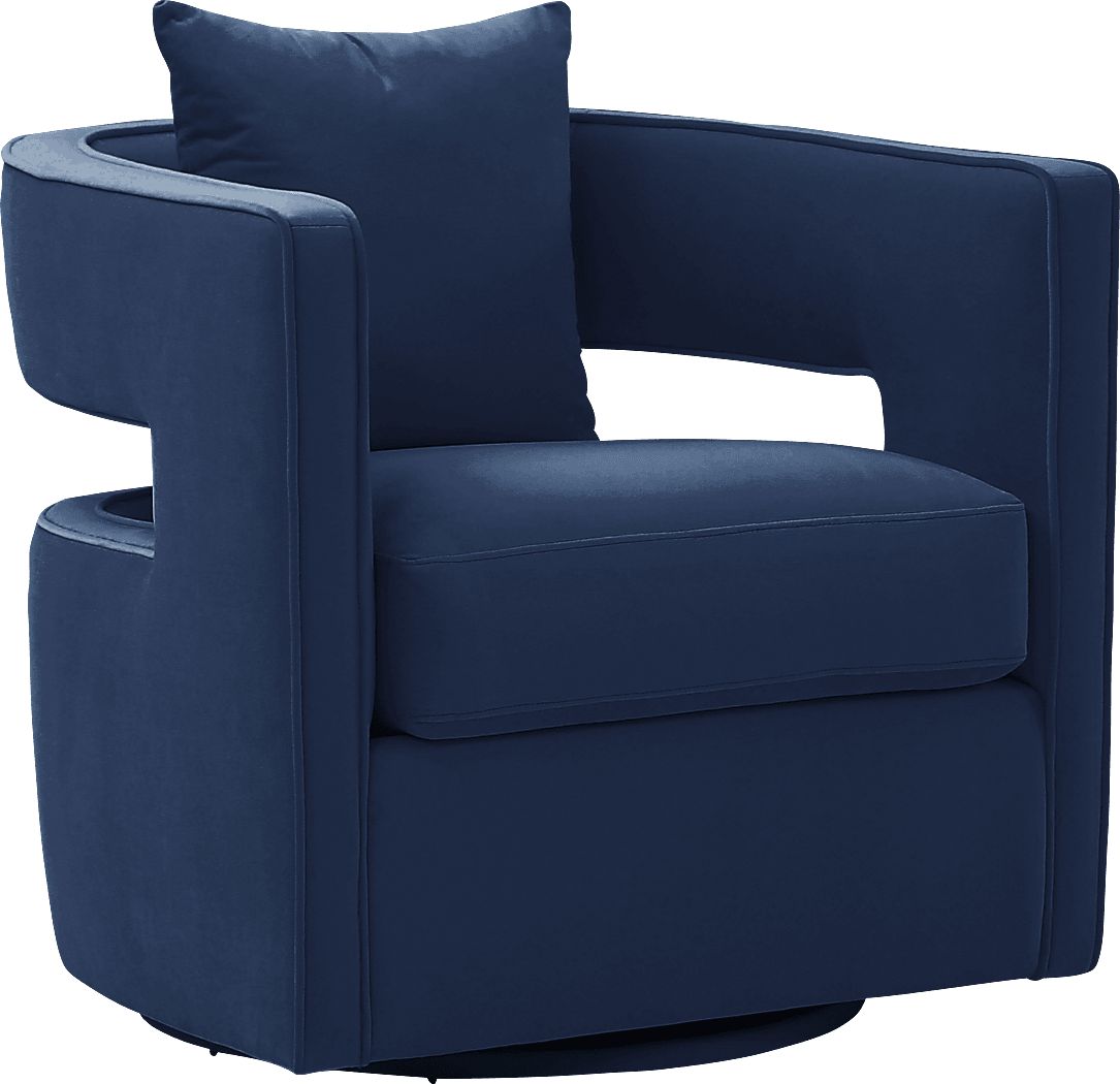 Endalyn Navy Accent Chair Rooms To Go