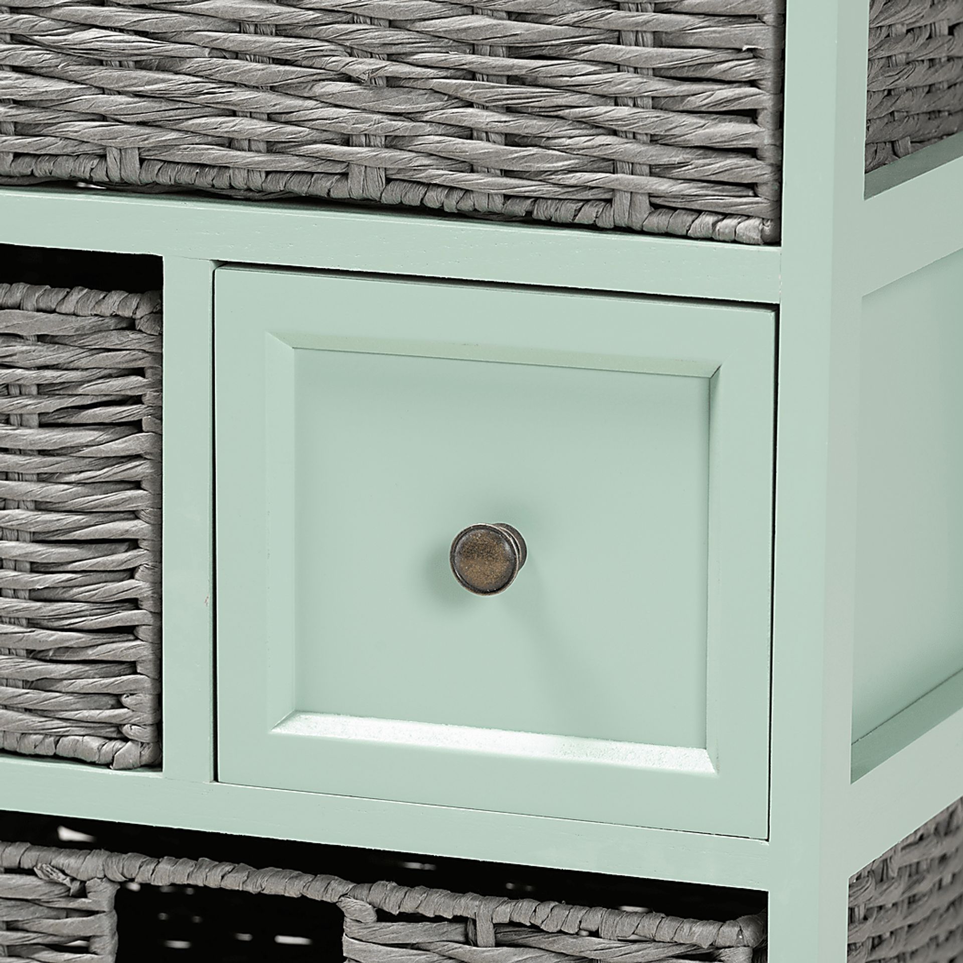 Enderby Mint Green Storage Cabinet - Image 7