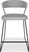 Endire Gray Counter Height Stool