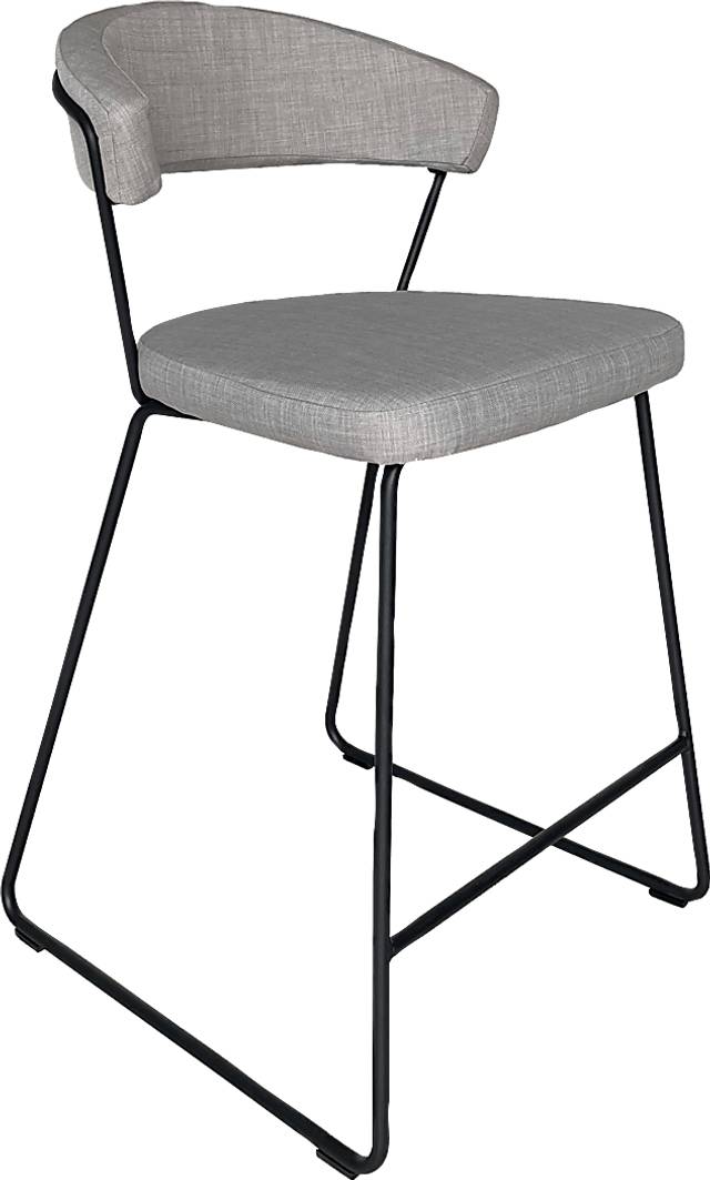 Endire Gray Counter Height Stool - Thumbnail - Image 1